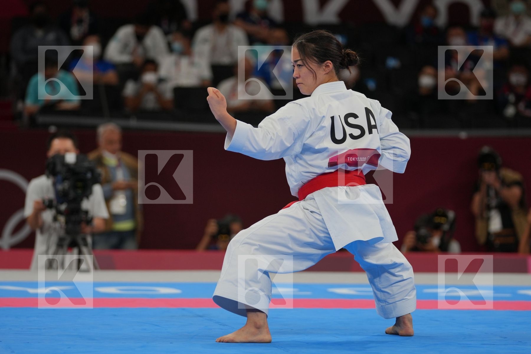 Kokumai Sakura (United States of America) - Kata Female in Senior Female Kata - Semifinal bout