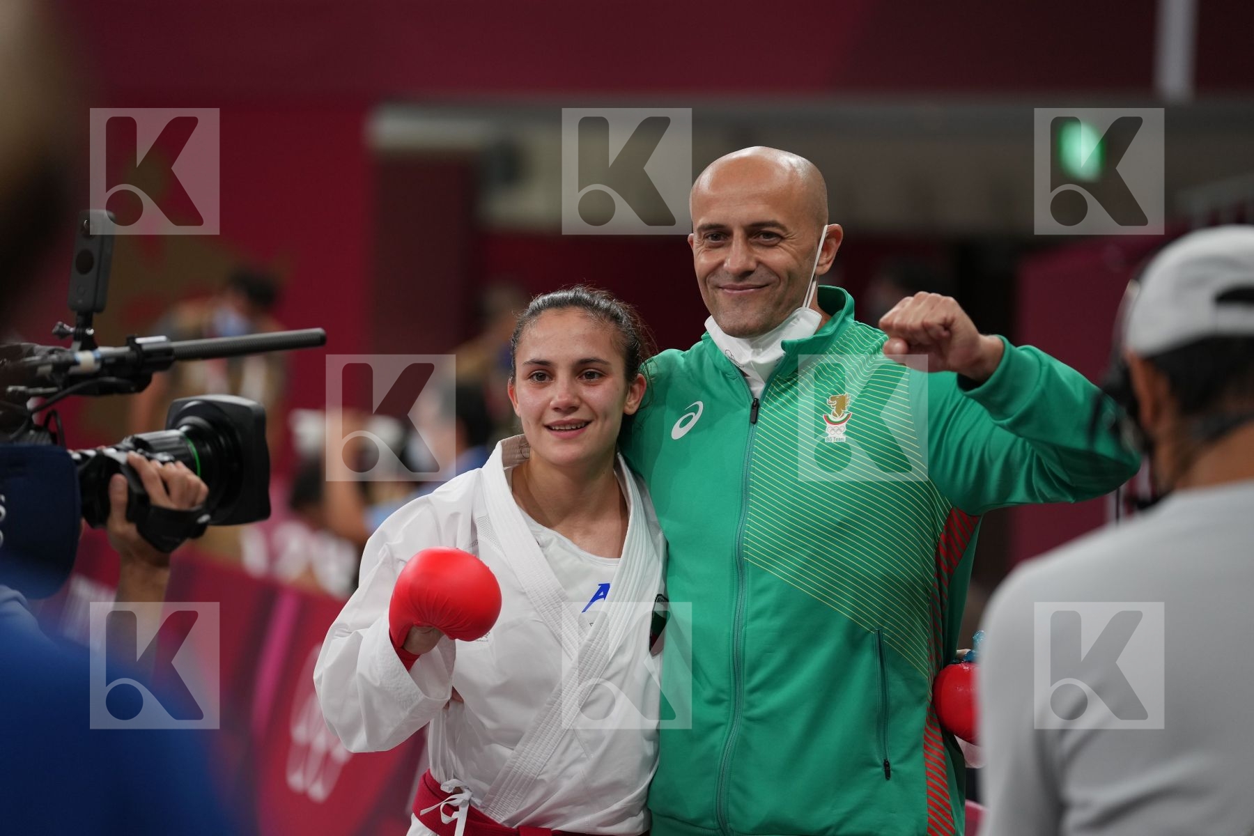 Goranova Ivet (Bulgaria) - Kumite Female -55kg, Terliuga Anzhelika (Ukraine) - Kumite Female -55kg in Senior Kumite -55 Kg - Final bout