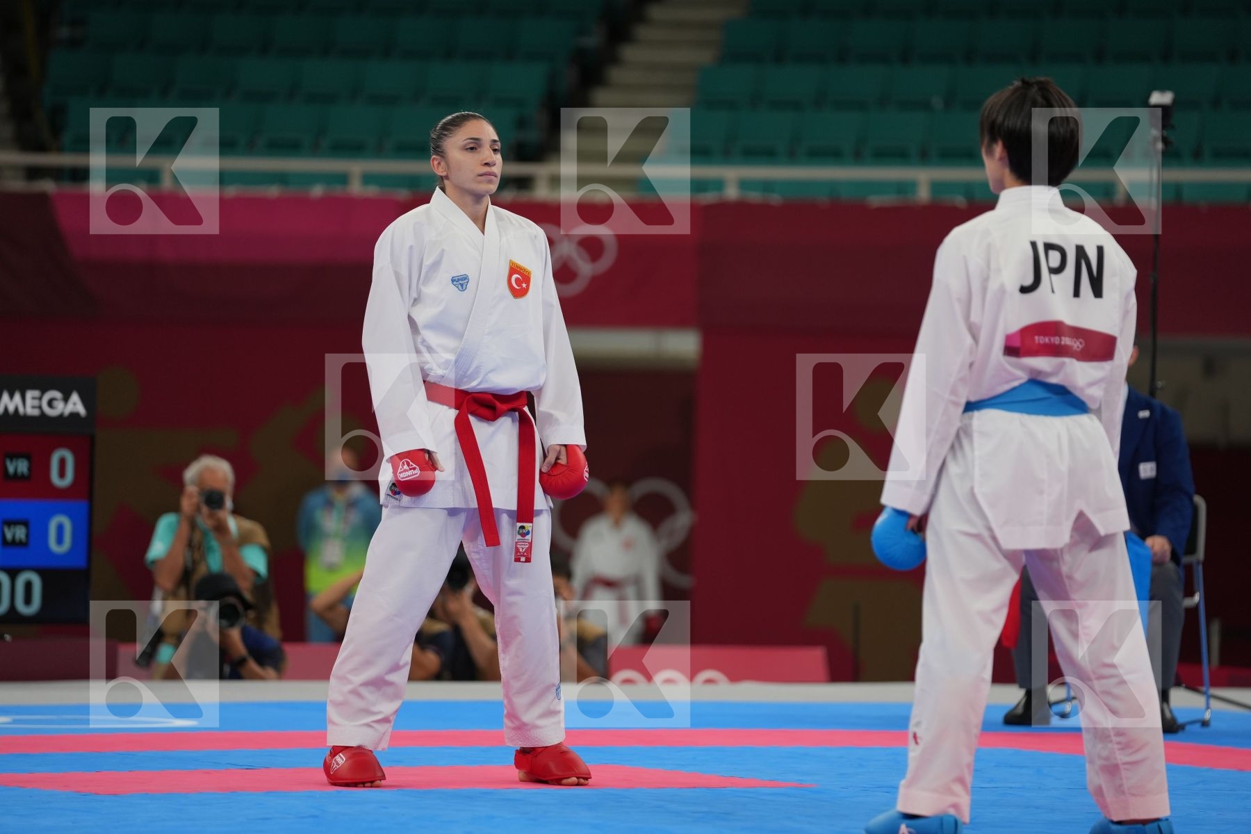Coban Merve (Turkey) - Kumite Female -61kg, Someya Mayumi (Japan) - Kumite Female -61kg in Senior Kumite -61 Kg - Round Robin bout
