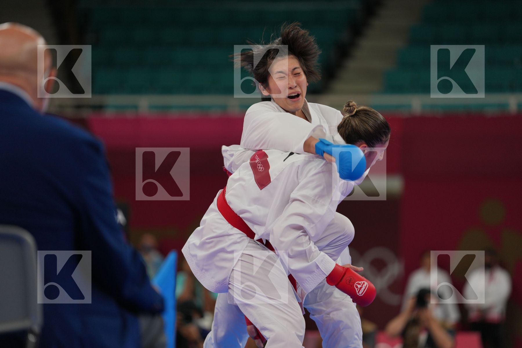 Coban Merve (Turkey) - Kumite Female -61kg, Someya Mayumi (Japan) - Kumite Female -61kg in Senior Kumite -61 Kg - Round Robin bout