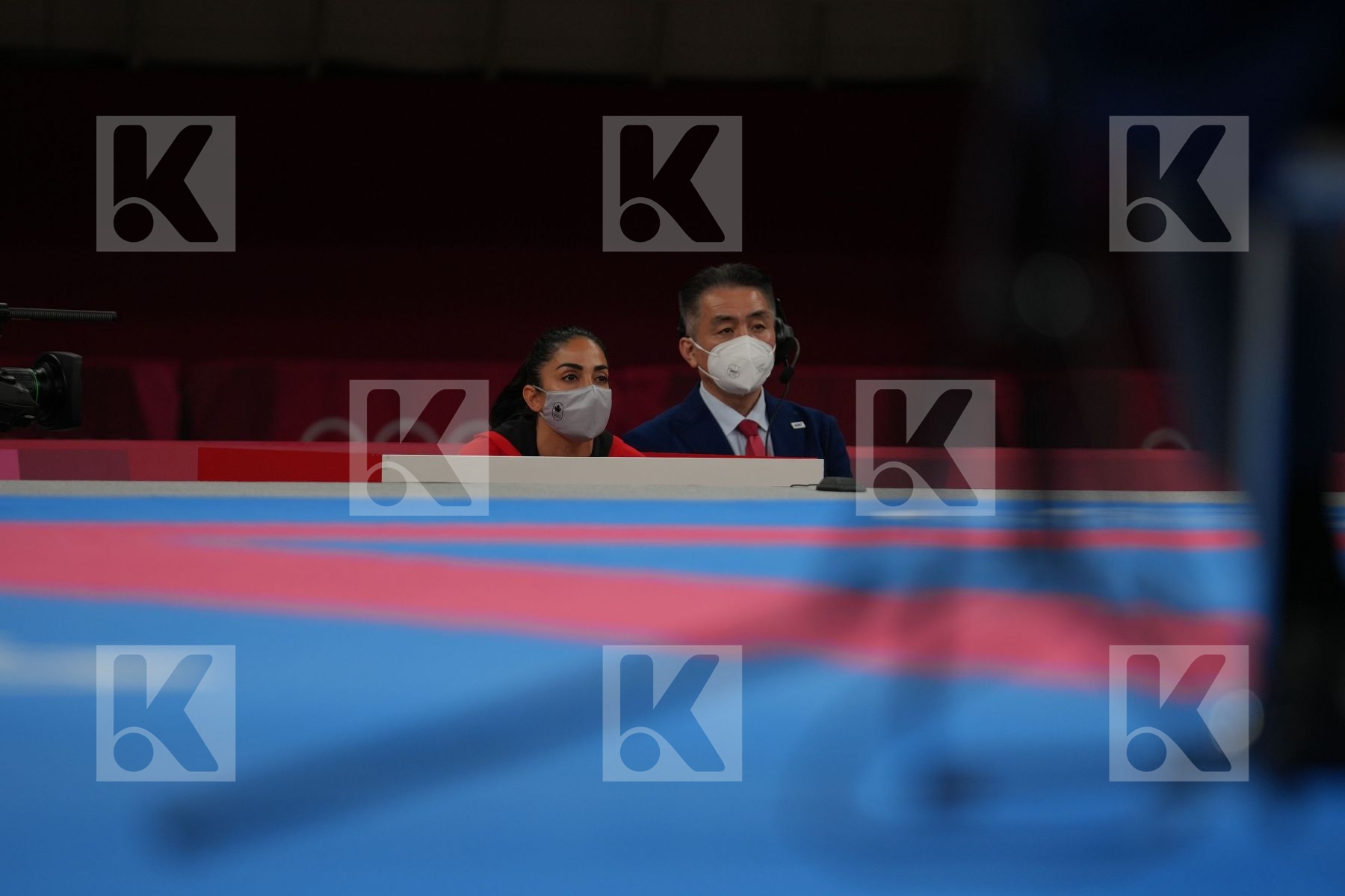 Gaysinsky Daniel (Canada) - Kumite Male +75kg, Irr Brian (United States of America) - Kumite Male +75kg in Senior Kumite 75+ Kg - Round Robin bout