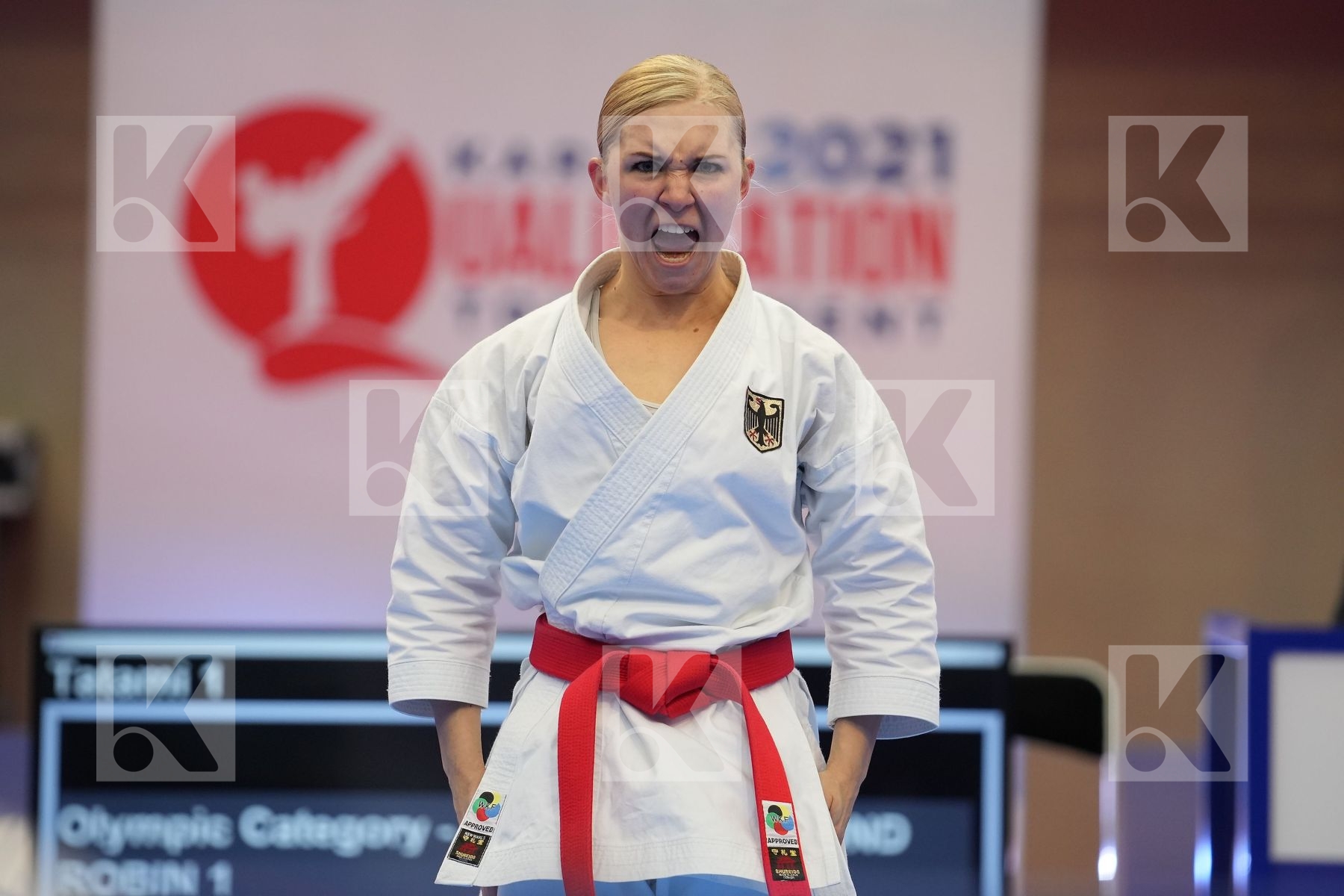 JUETTNER JASMIN (GERMANY) in Olympic Category - Kata Female - Round Robin bout