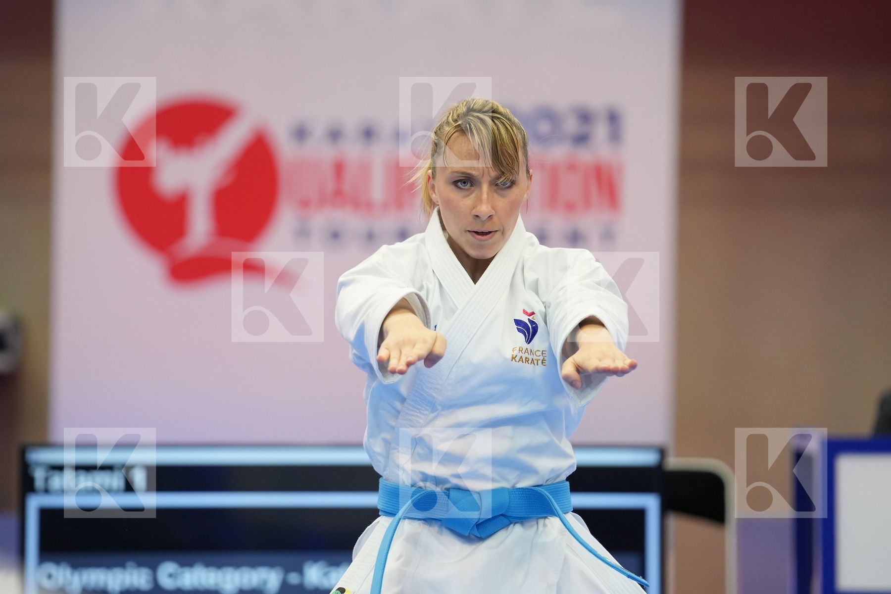 FERACCI ALEXANDRA (FRANCE) in Olympic Category - Kata Female - Round Robin bout