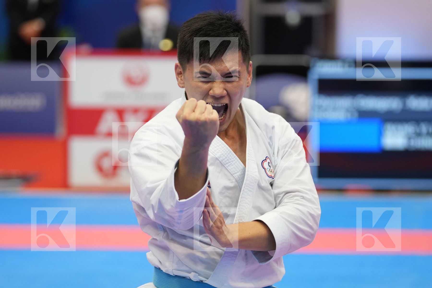 WANG YI TA (CHINESE TAIPEI) in Olympic Category - Kata Male - Round Robin bout
