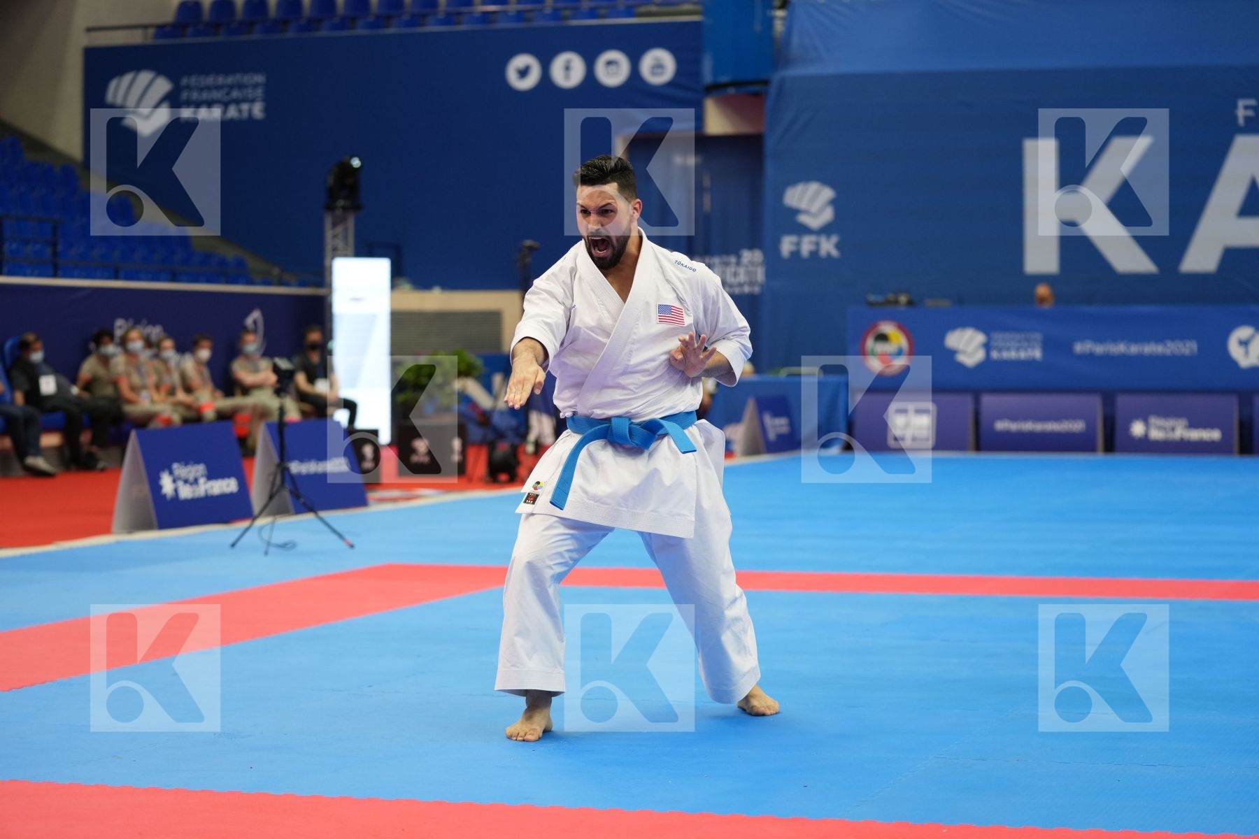 TORRES  GUTIERREZ ARIEL (UNITED STATES) in Olympic Category - Kata Male - Round Robin bout