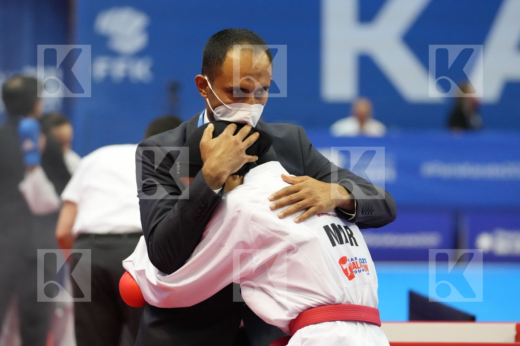 SADINI BTISSAM (MOROCCO) in Olympic Category - Kumite Female -61 KG - Round Robin bout
