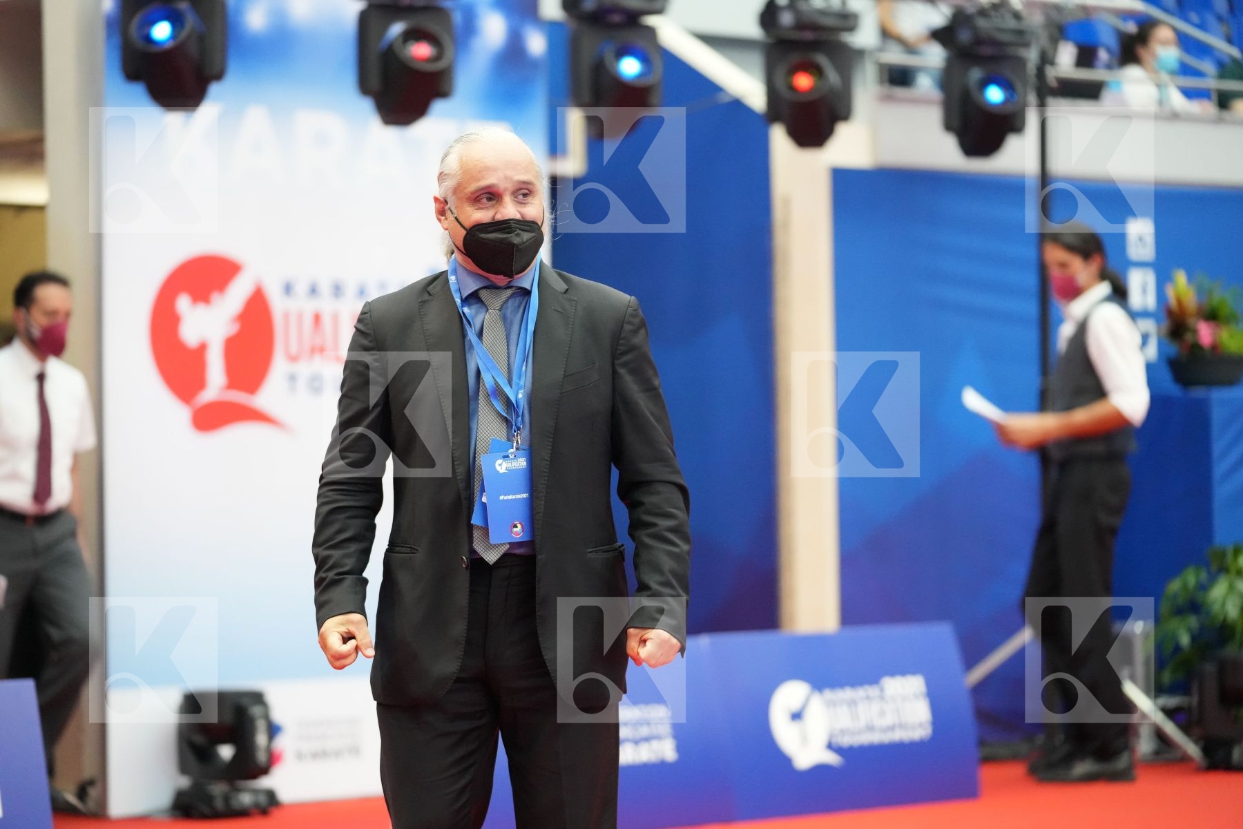 QUIRICI ELENA (SWITZERLAND), SEMERARO SILVIA (ITALY) in Olympic Category - Kumite Female 61+ KG - Round Robin bout