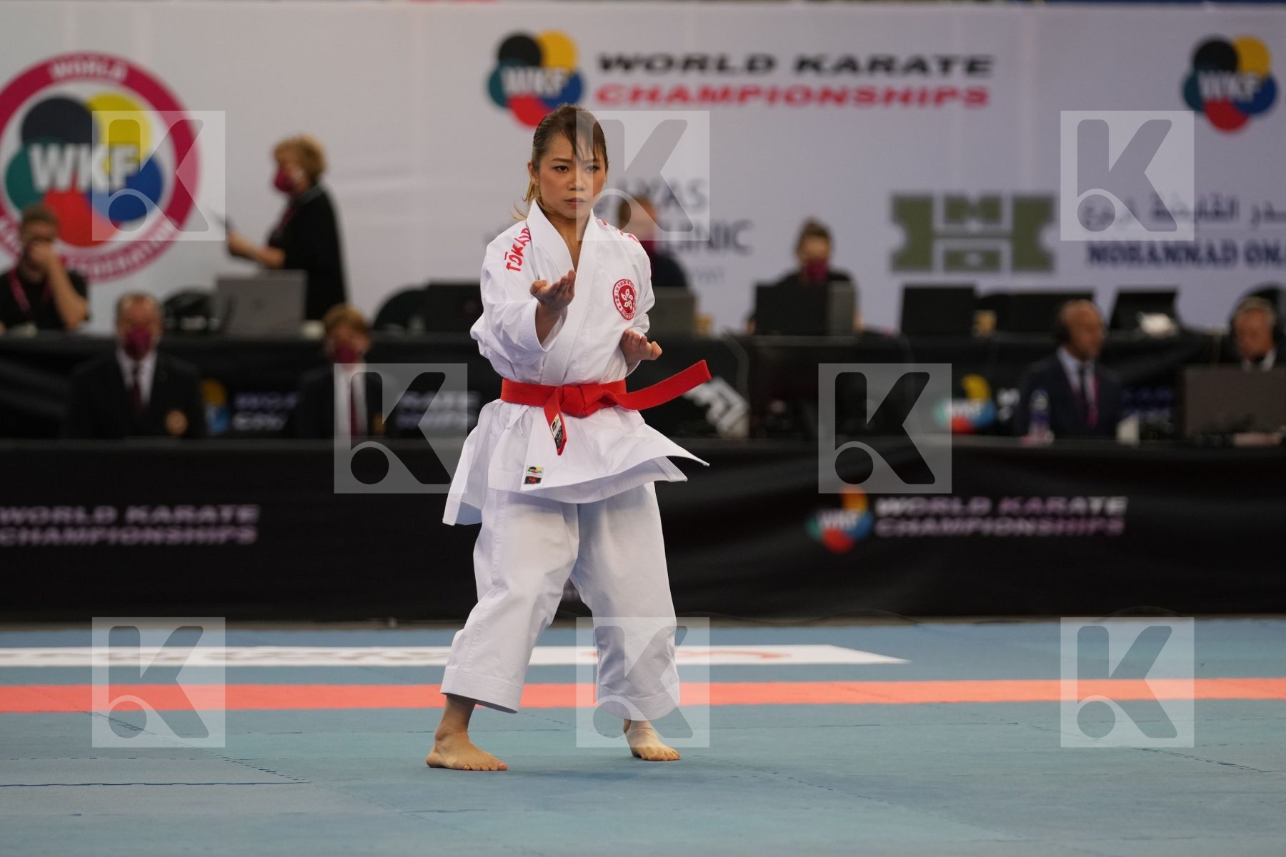 LAU MO SHEUNG GRACE (HONG KONG, CHINA) in Female Kata - bronze bout
