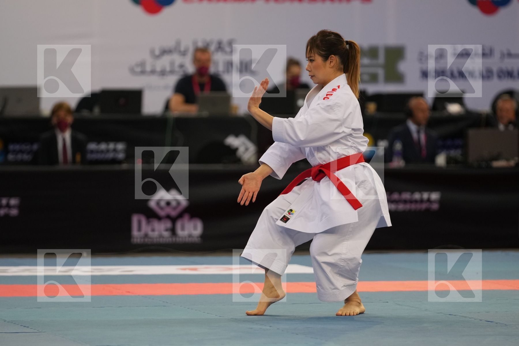 LAU MO SHEUNG GRACE (HONG KONG, CHINA) in Female Kata - bronze bout