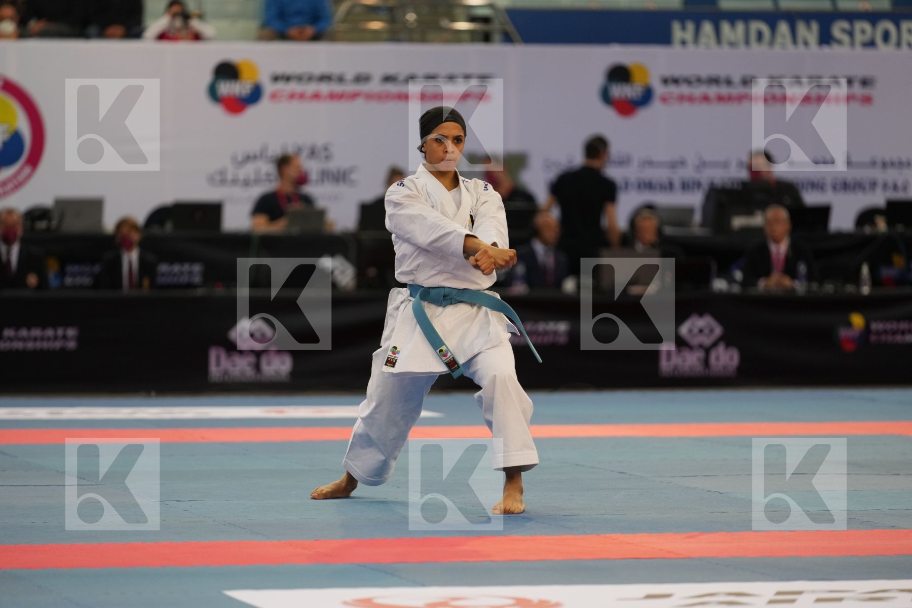 HESHAM AYA (EGYPT) in Female Kata - bronze bout