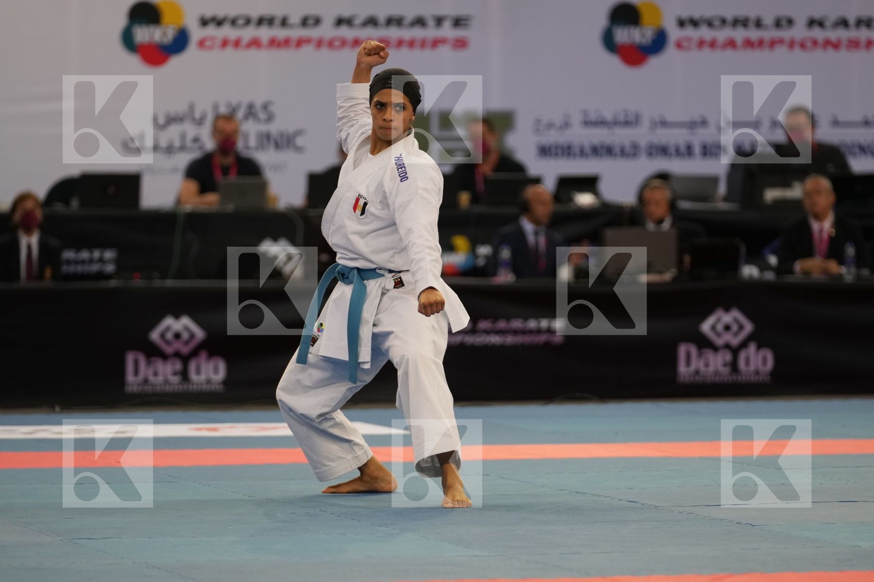 HESHAM AYA (EGYPT) in Female Kata - bronze bout