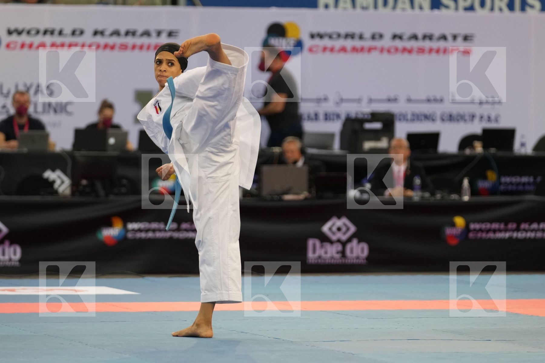 HESHAM AYA (EGYPT) in Female Kata - bronze bout