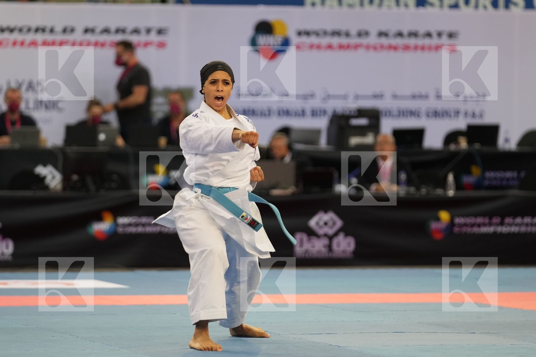 HESHAM AYA (EGYPT) in Female Kata - bronze bout