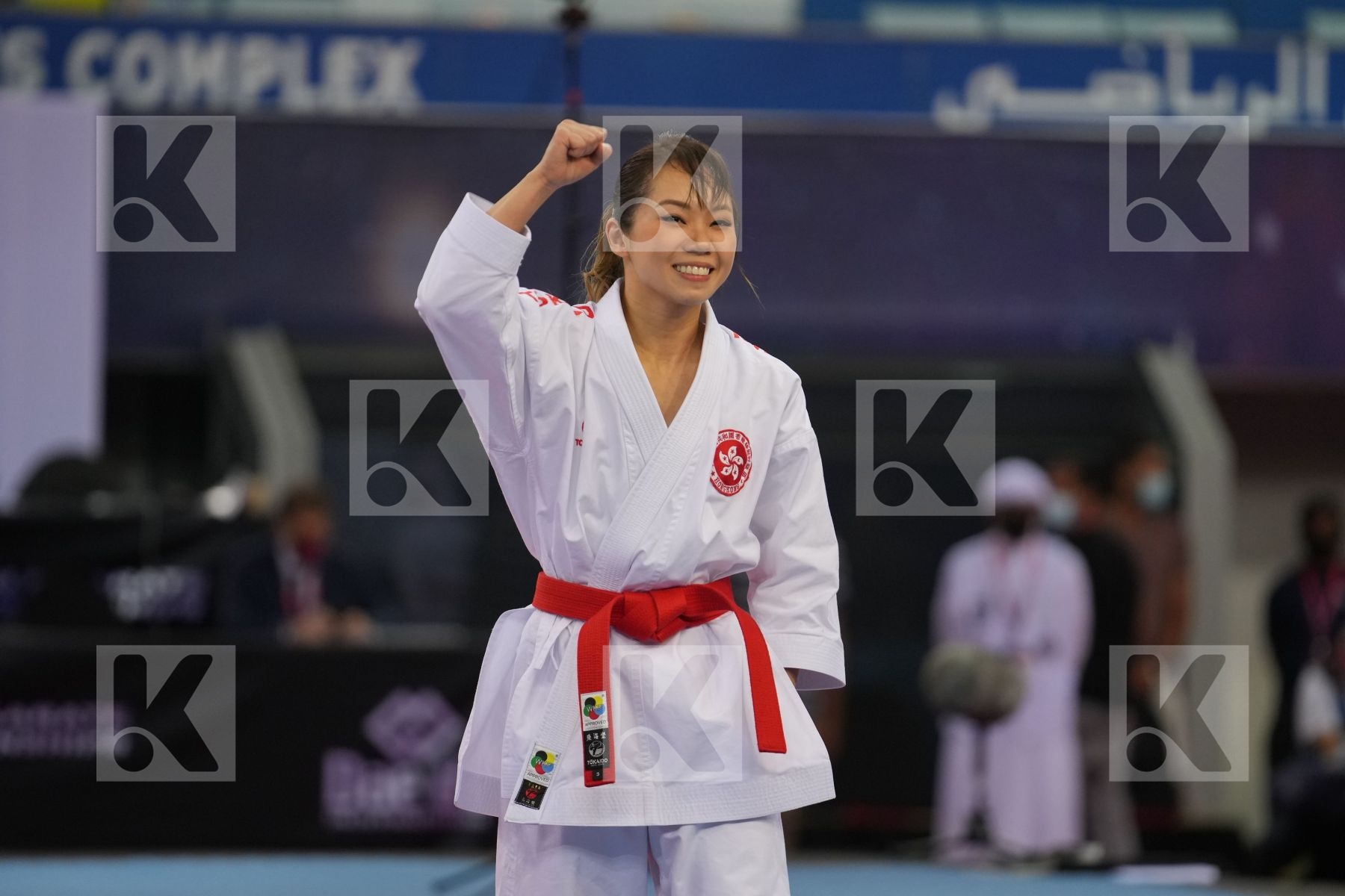 LAU MO SHEUNG GRACE (HONG KONG, CHINA) in Female Kata - bronze bout