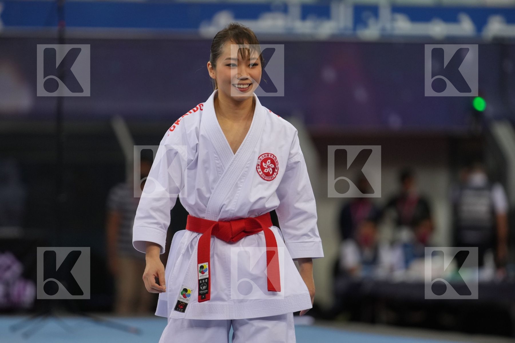 LAU MO SHEUNG GRACE (HONG KONG, CHINA) in Female Kata - bronze bout