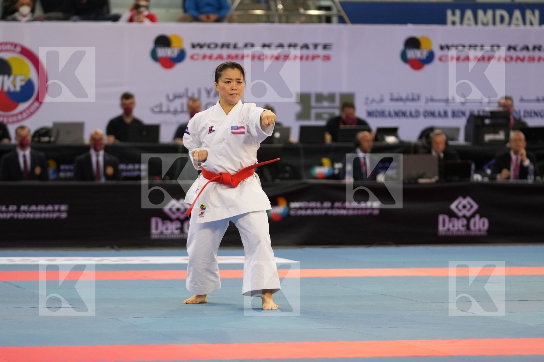 KOKUMAI SAKURA (UNITED STATES) in Female Kata - bronze bout