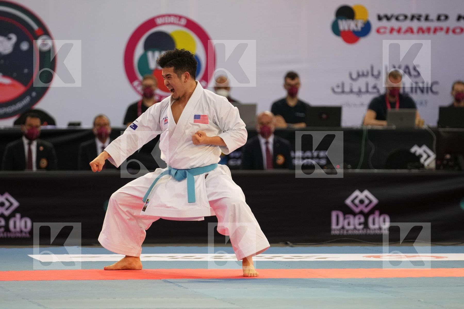TOZAKI GAKUJI (UNITED STATES) in Male Kata - bronze bout