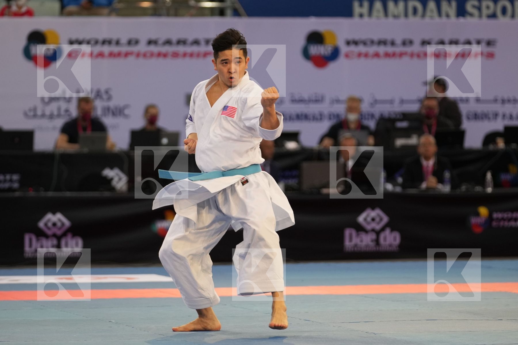 TOZAKI GAKUJI (UNITED STATES) in Male Kata - bronze bout