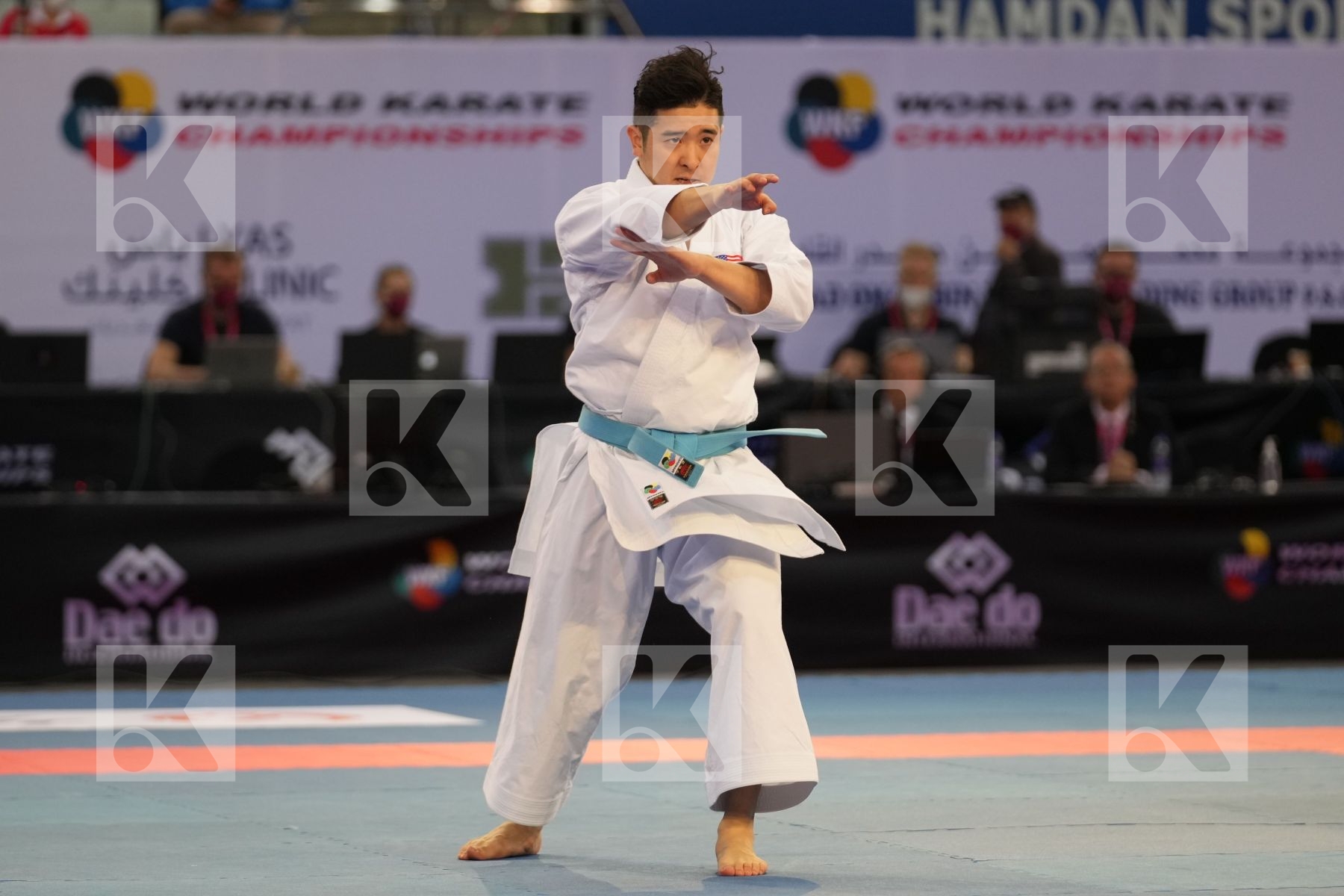 TOZAKI GAKUJI (UNITED STATES) in Male Kata - bronze bout