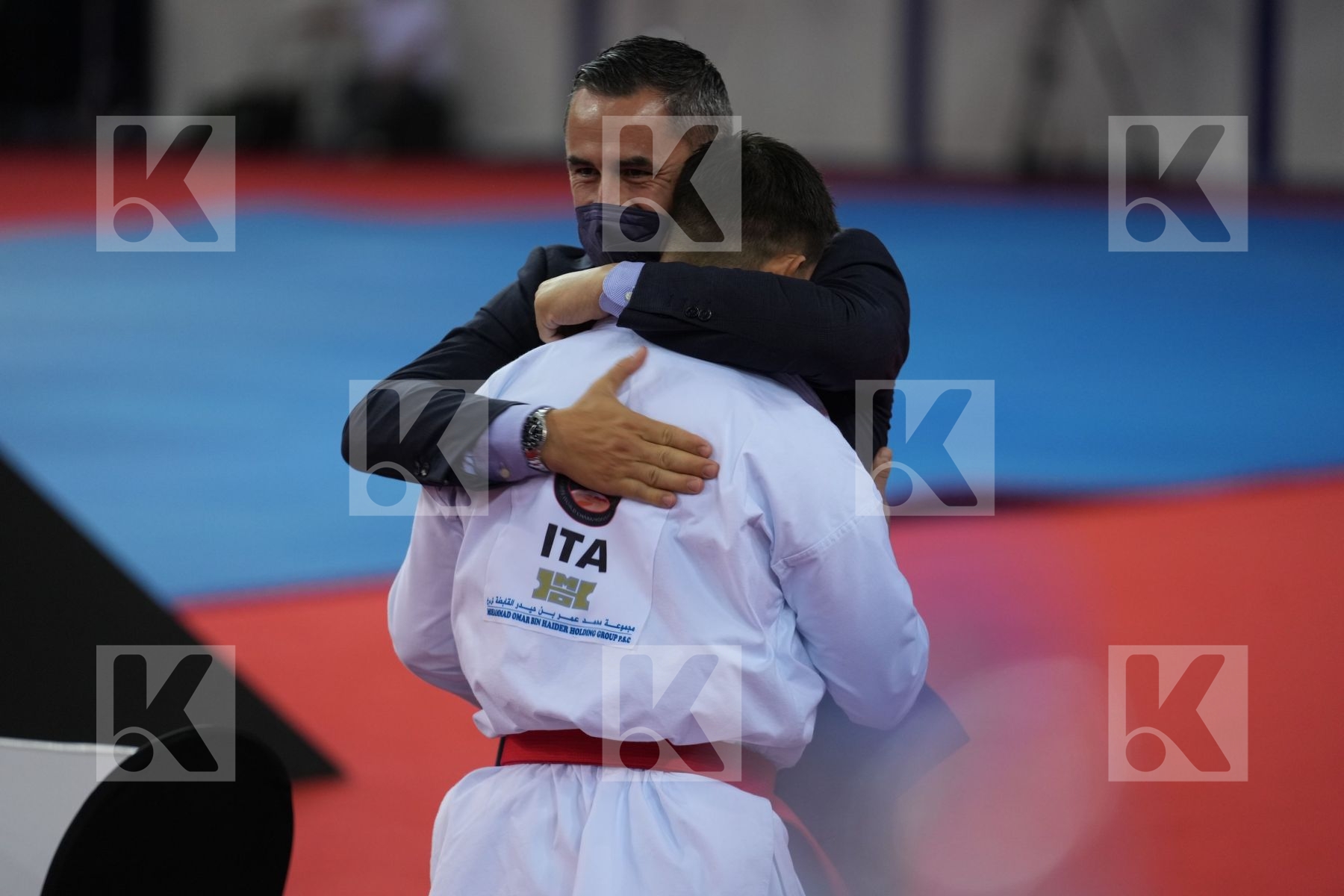 BUSATO MATTIA (ITALY) in Male Kata - bronze bout