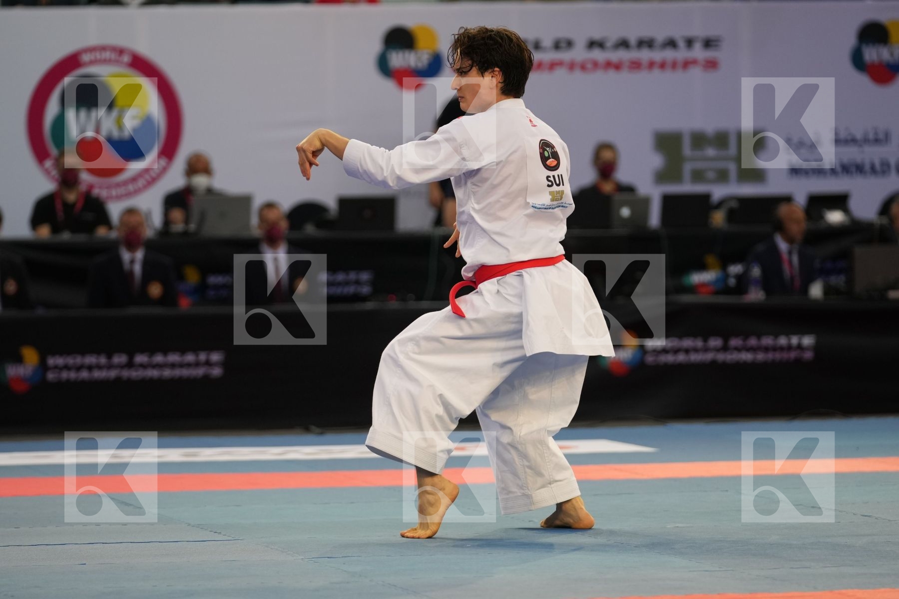 UJIHARA YUKI (SWITZERLAND) in Male Kata - bronze bout