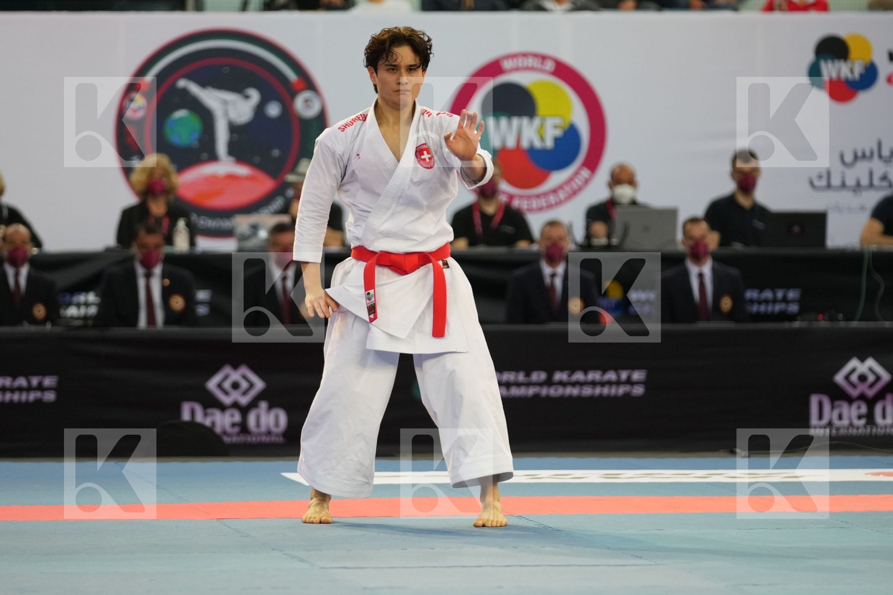 UJIHARA YUKI (SWITZERLAND) in Male Kata - bronze bout