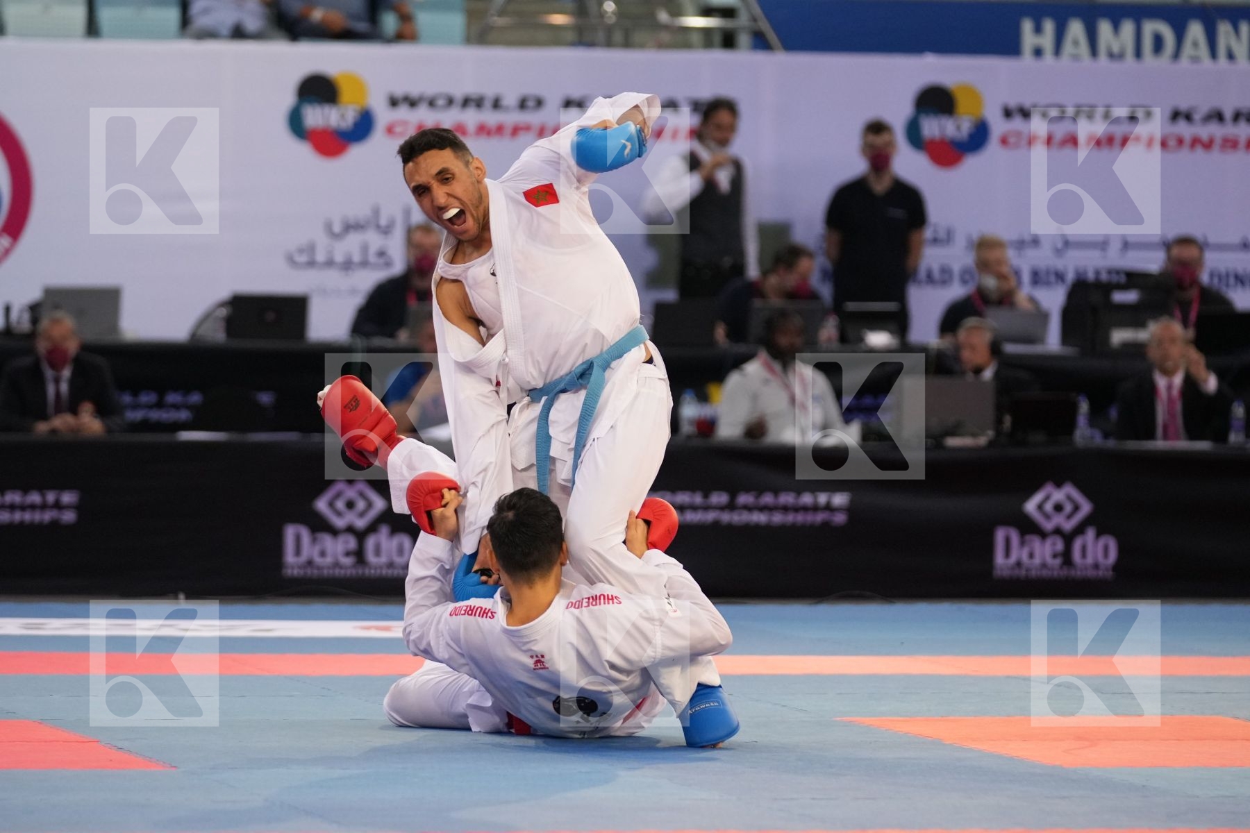 MORI YUTA (JAPAN) vs ECH-CHAABI NABIL (MOROCCO) in  - bronze bout
