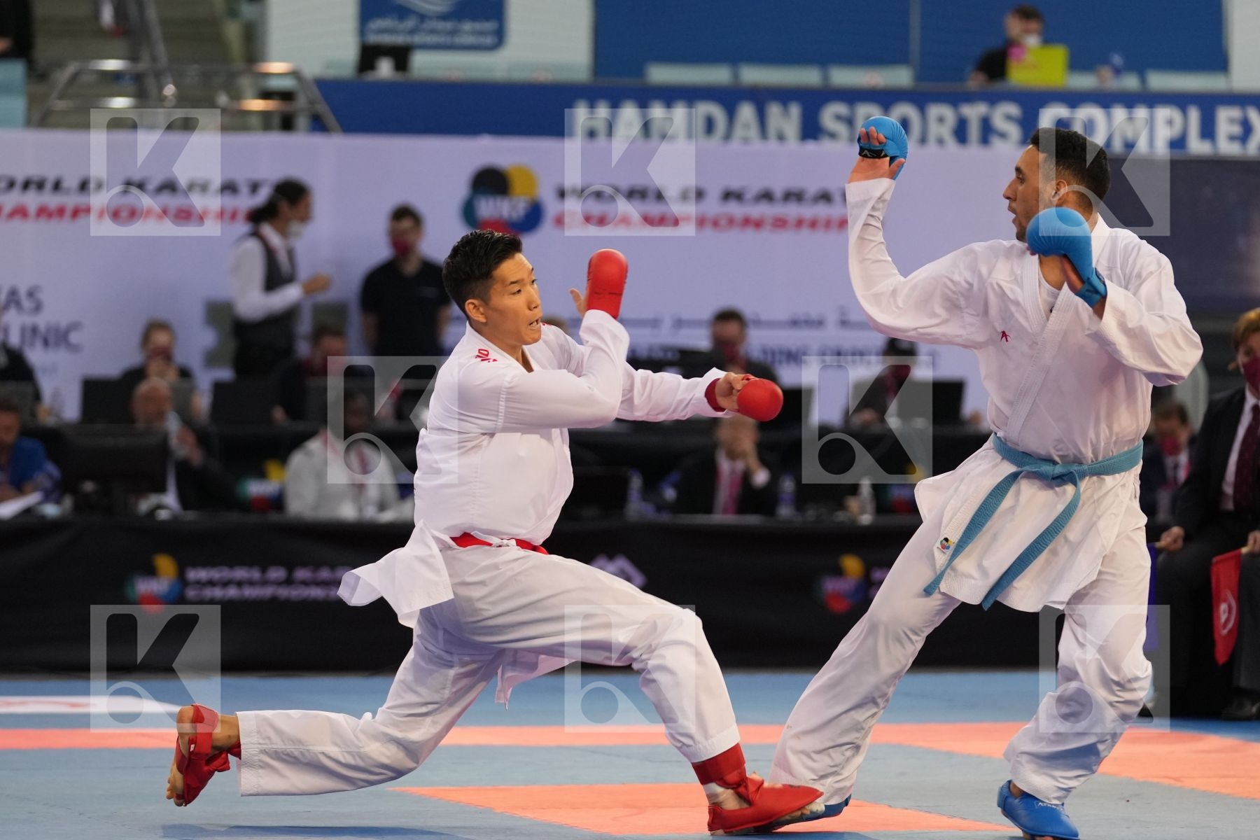 MORI YUTA (JAPAN) vs ECH-CHAABI NABIL (MOROCCO) in  - bronze bout