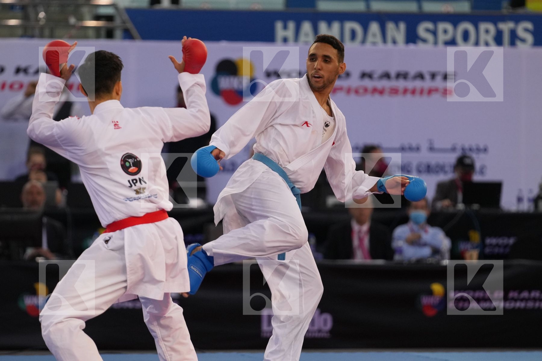 MORI YUTA (JAPAN) vs ECH-CHAABI NABIL (MOROCCO) in  - bronze bout