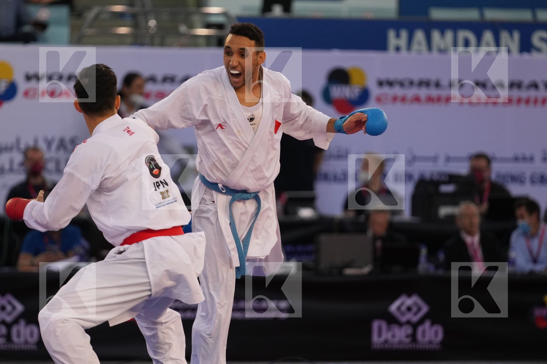 MORI YUTA (JAPAN) vs ECH-CHAABI NABIL (MOROCCO) in  - bronze bout