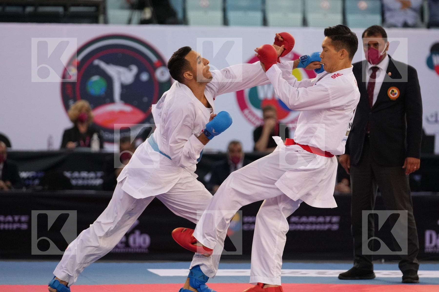 MORI YUTA (JAPAN) vs ECH-CHAABI NABIL (MOROCCO) in  - bronze bout