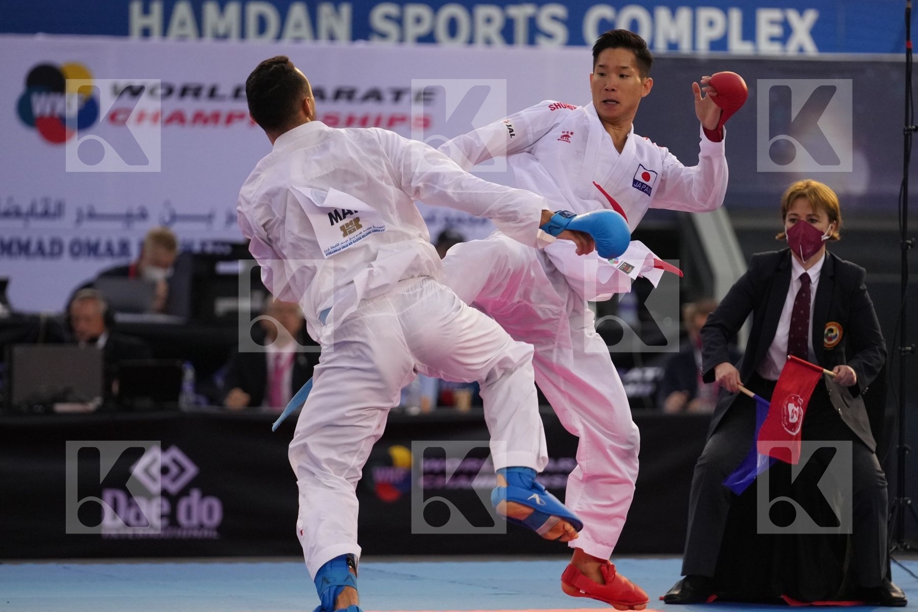 MORI YUTA (JAPAN) vs ECH-CHAABI NABIL (MOROCCO) in  - bronze bout