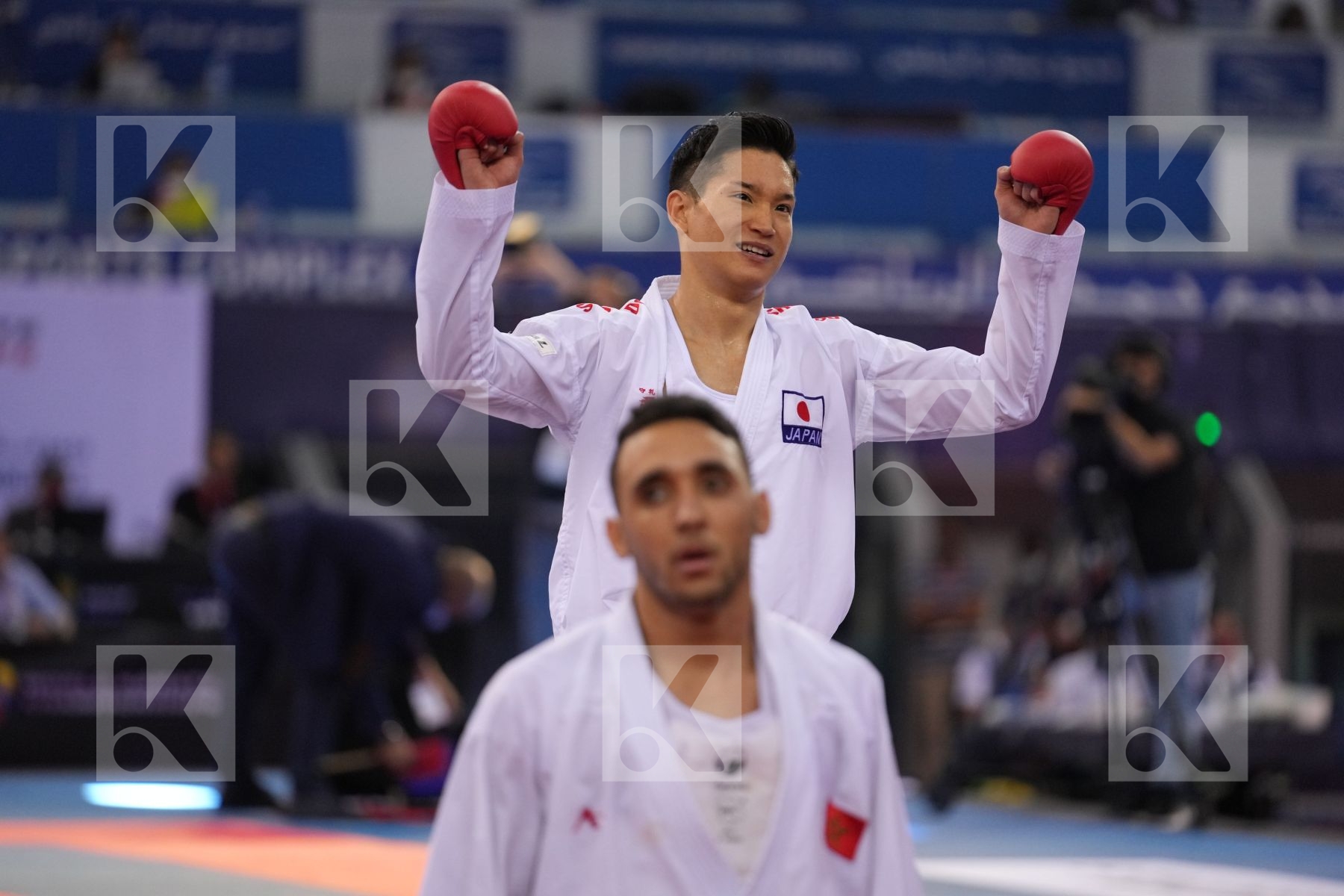 MORI YUTA (JAPAN) vs ECH-CHAABI NABIL (MOROCCO) in  - bronze bout