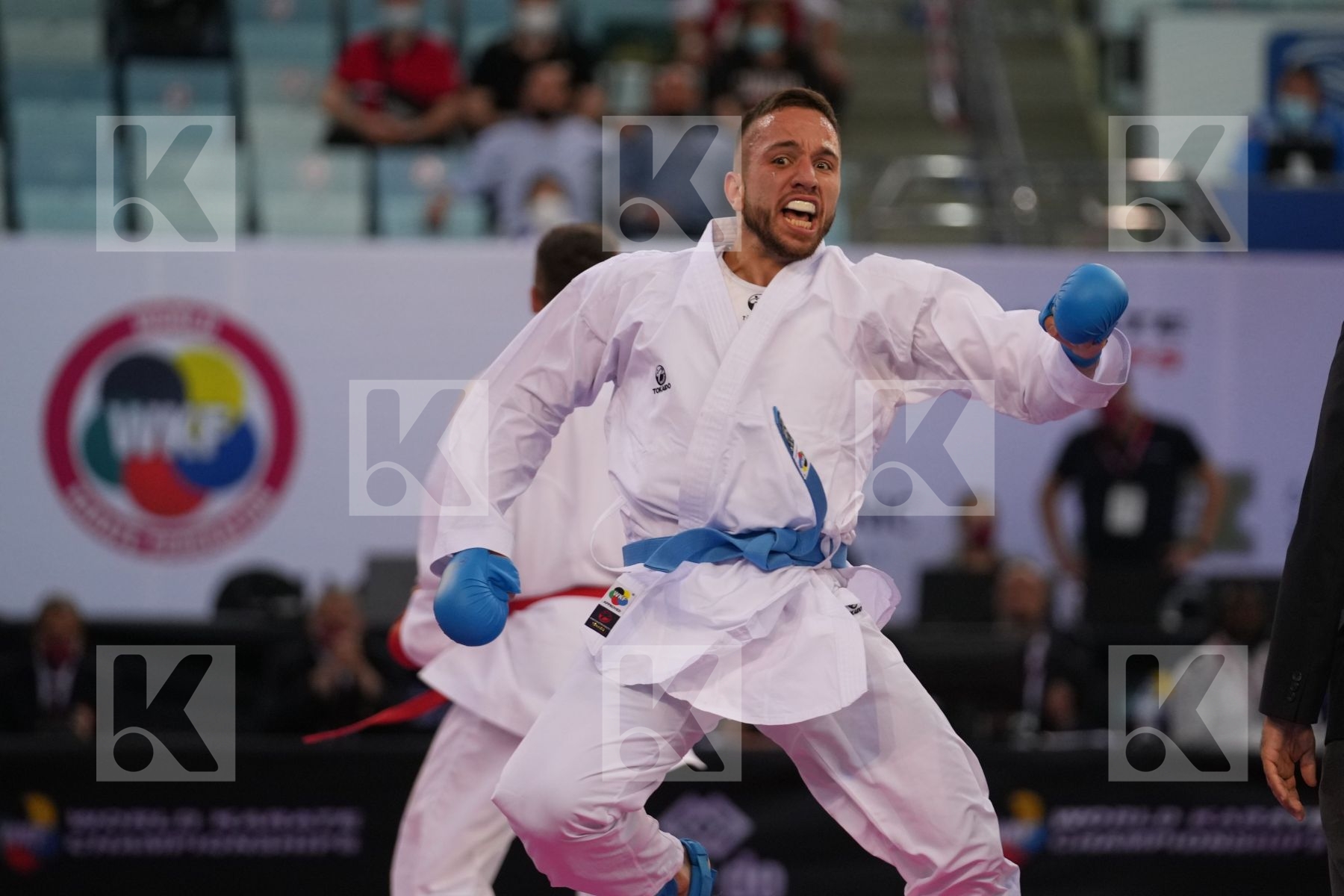 KVESIC IVAN (CROATIA) vs DA COSTA JESSIE (FRANCE) in Male Kumite -84 Kg - bronze bout