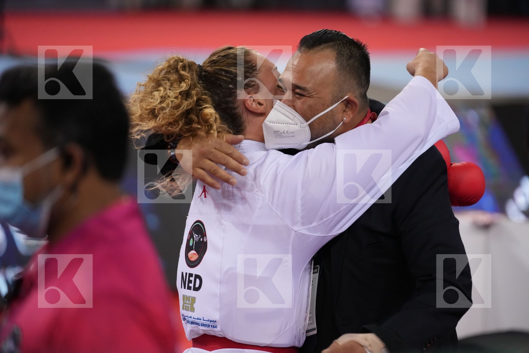 SNEL LYNN (NETHERLANDS) vs JUMAA HAYA (CANADA) in Female Kumite -61 Kg - bronze bout