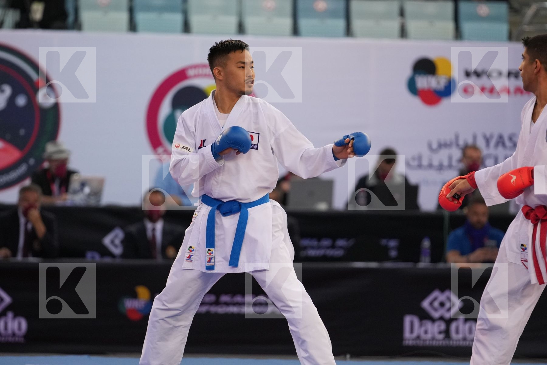 XENOS DIONYSIOS (GREECE) vs NAKANO SOICHIRO (JAPAN) in Male Kumite -67 Kg - bronze bout