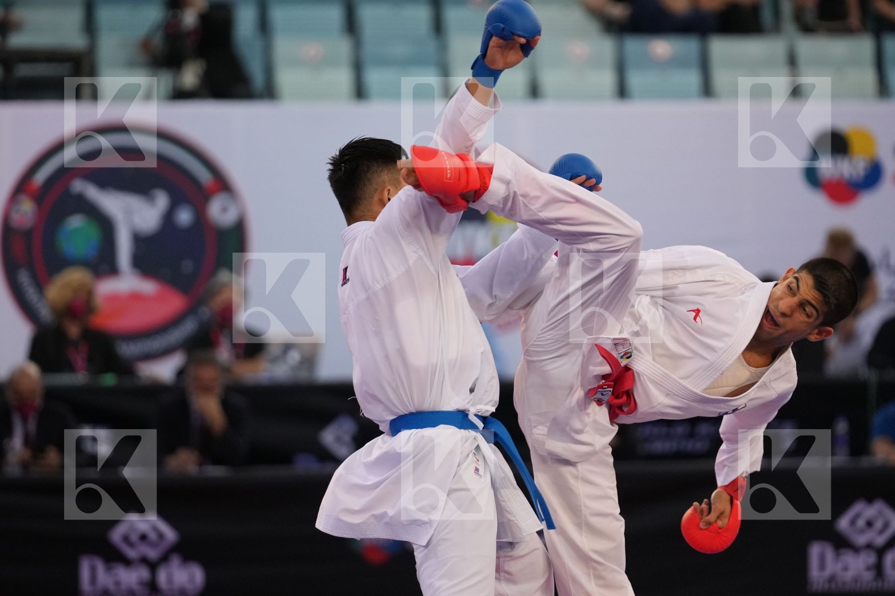 XENOS DIONYSIOS (GREECE) vs NAKANO SOICHIRO (JAPAN) in Male Kumite -67 Kg - bronze bout