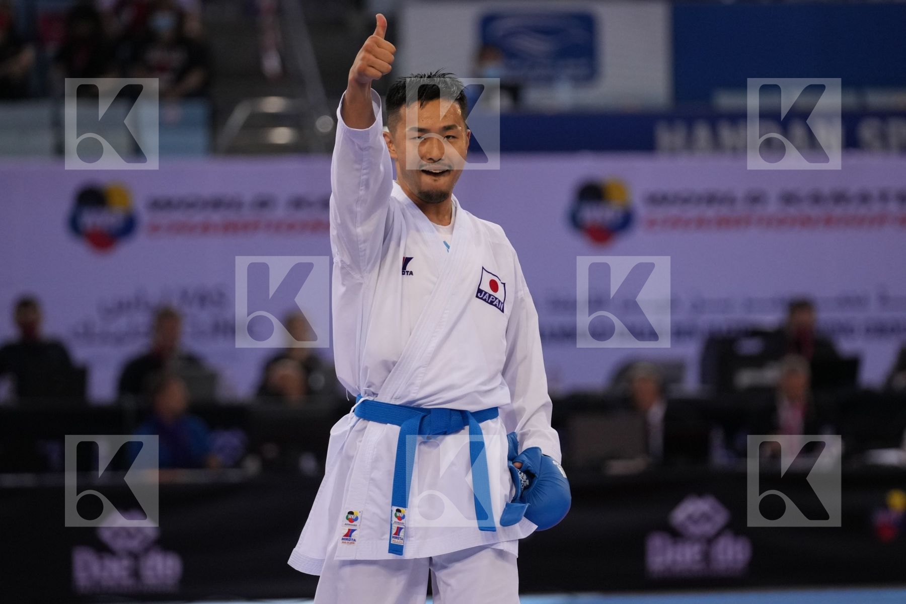 XENOS DIONYSIOS (GREECE) vs NAKANO SOICHIRO (JAPAN) in Male Kumite -67 Kg - bronze bout