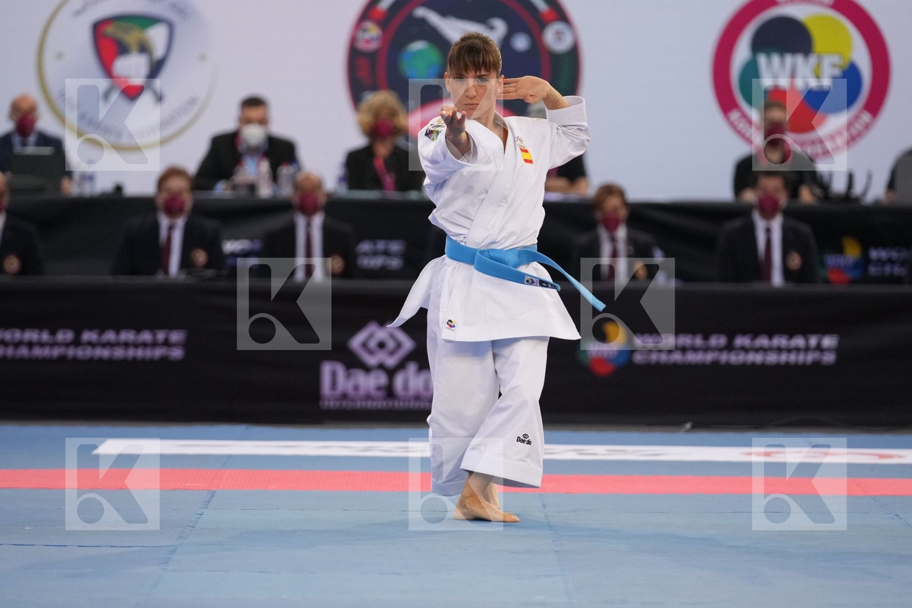 SANCHEZ JAIME SANDRA (SPAIN) in Female Kata - final bout