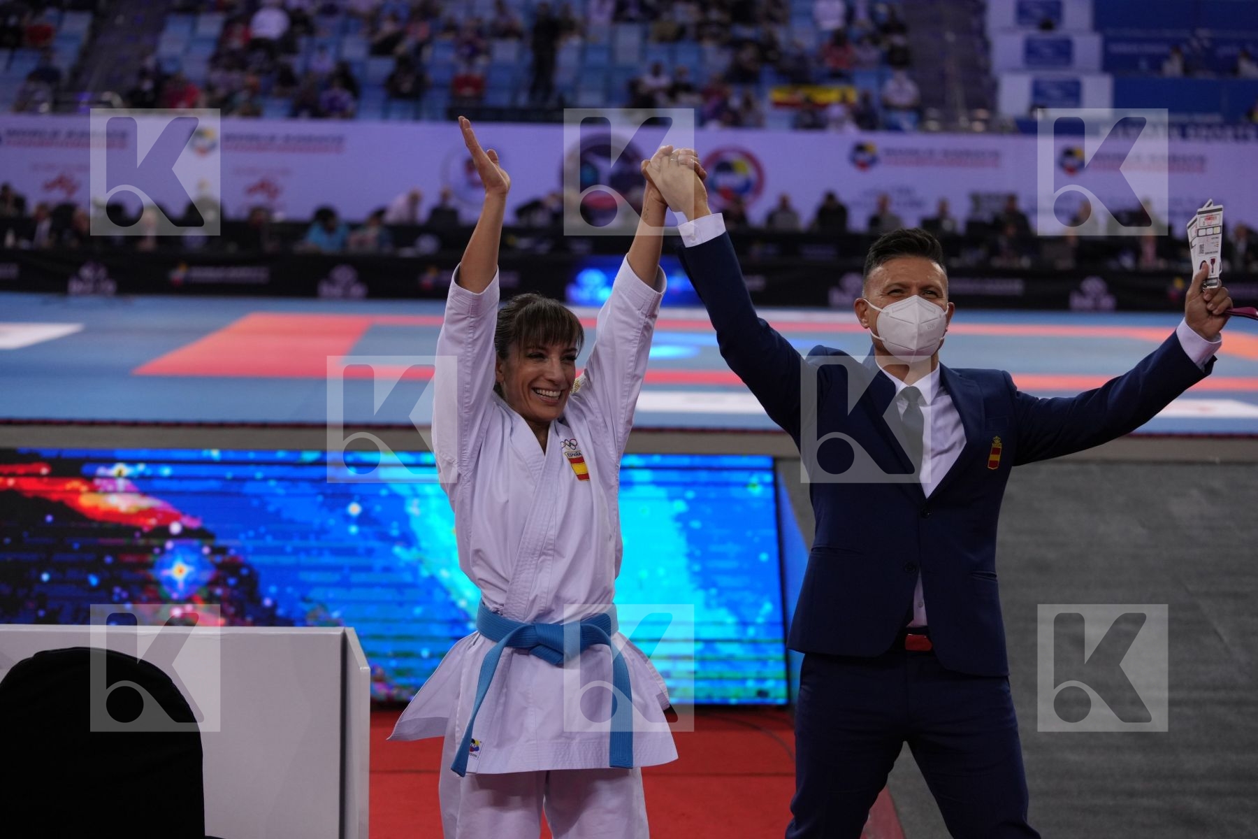 SANCHEZ JAIME SANDRA (SPAIN) in Female Kata - final bout