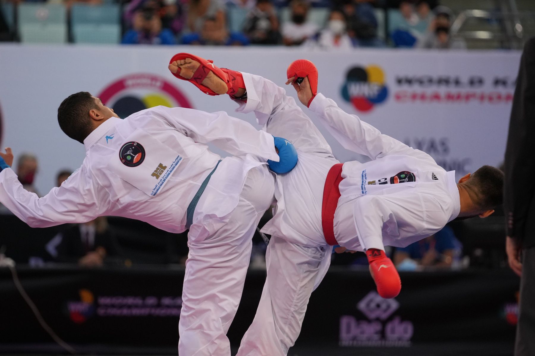 HUAIQUIMAN FABIAN (CHILE) vs BADAWY YOUSSEF (EGYPT) in Male Kumite -84 Kg - final bout