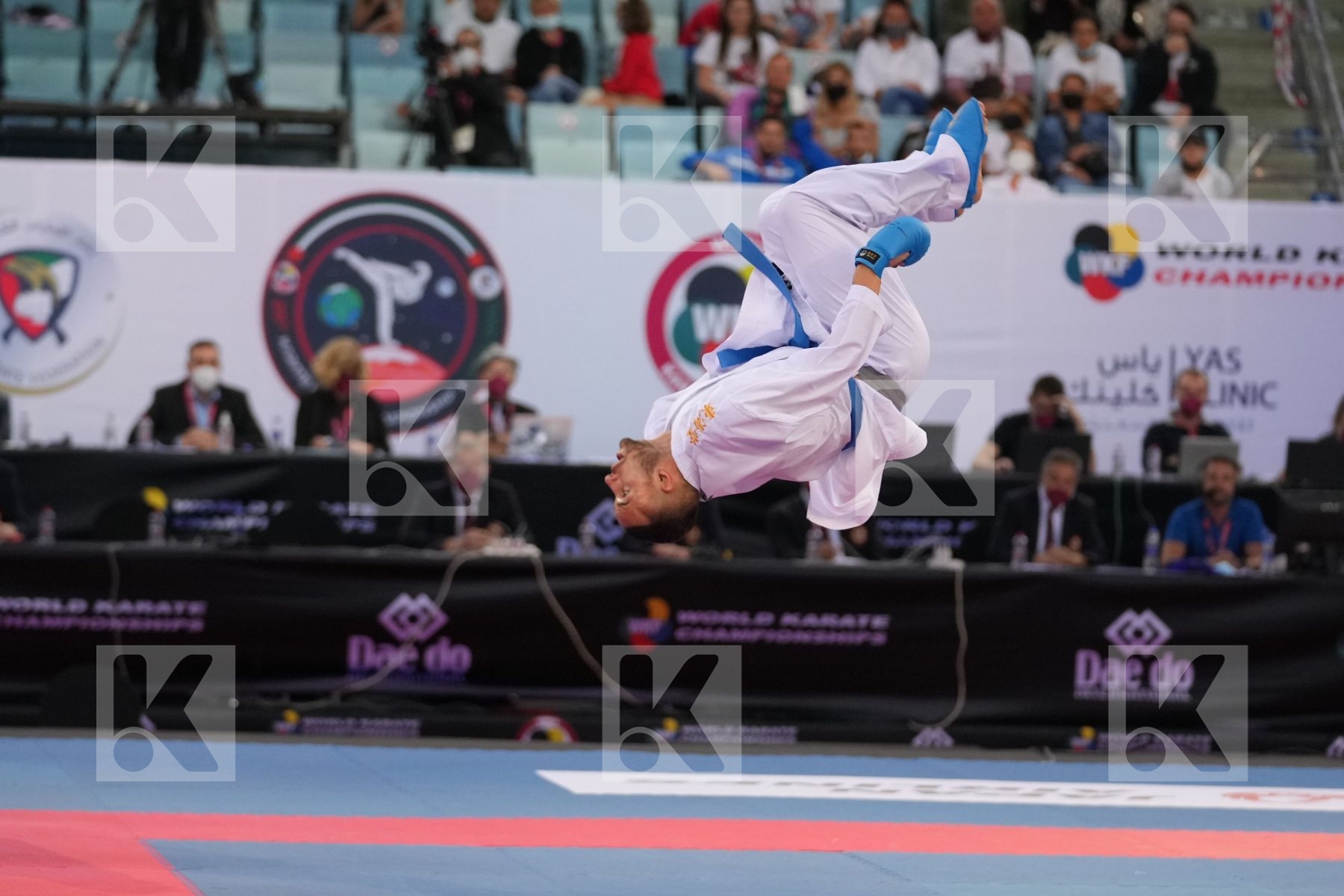 PAVLOV EMIL (NORTH MACEDONIA) vs DACOSTA STEVEN (FRANCE) in Male Kumite -67 Kg - final bout