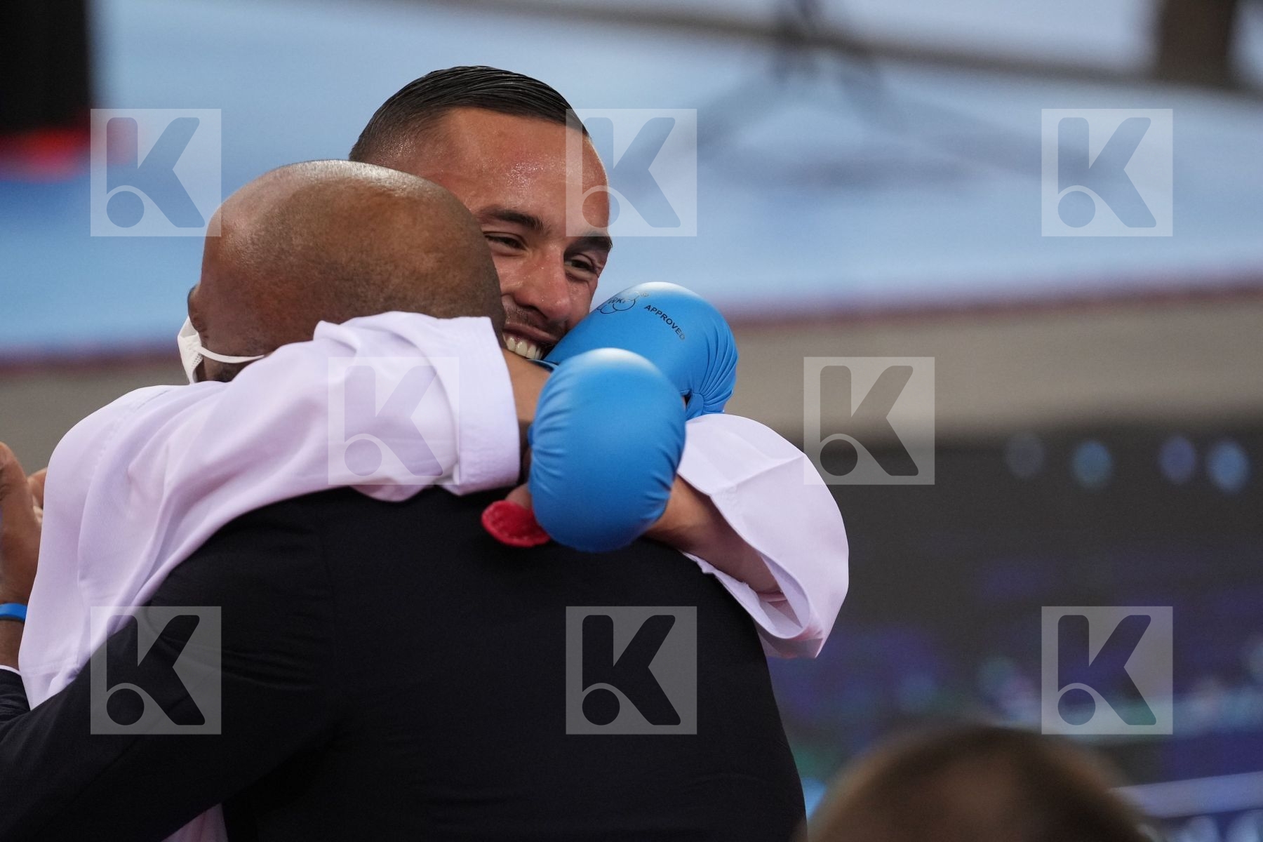 PAVLOV EMIL (NORTH MACEDONIA) vs DACOSTA STEVEN (FRANCE) in Male Kumite -67 Kg - final bout