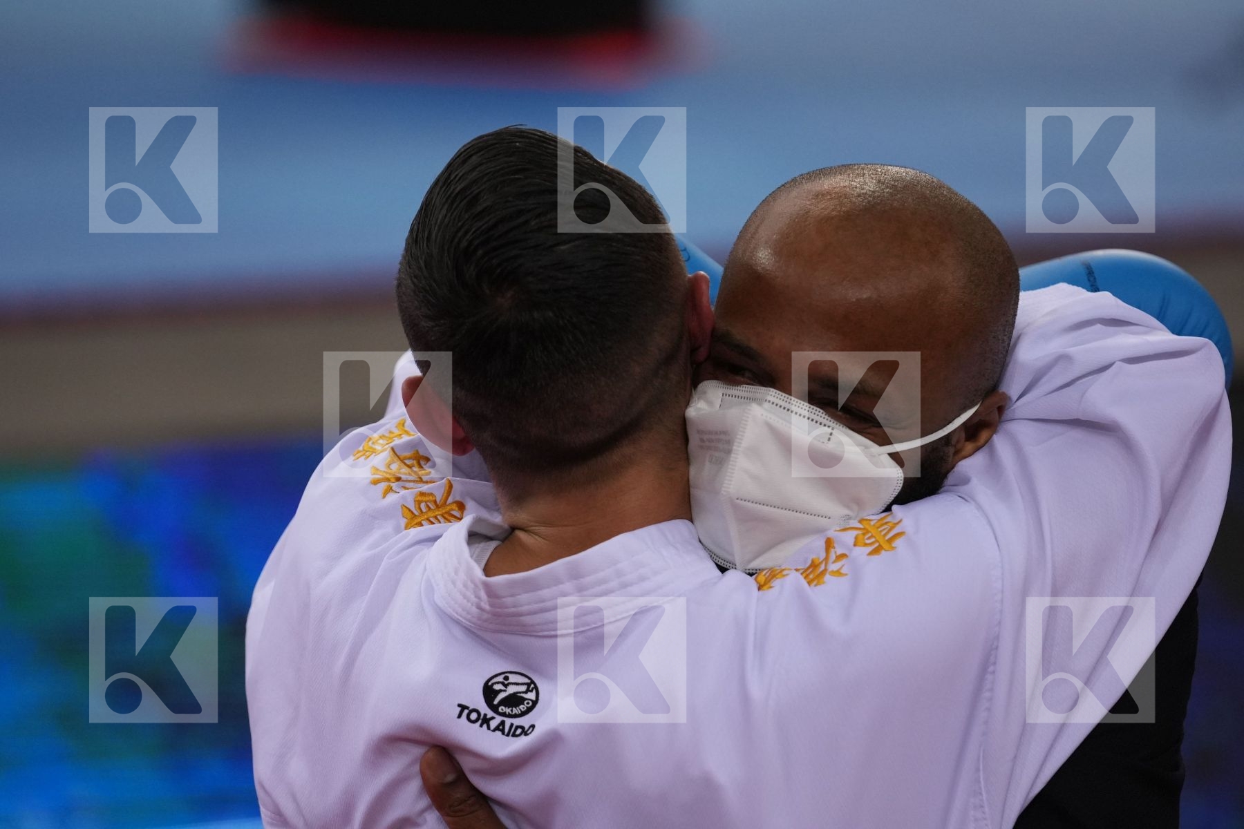 PAVLOV EMIL (NORTH MACEDONIA) vs DACOSTA STEVEN (FRANCE) in Male Kumite -67 Kg - final bout