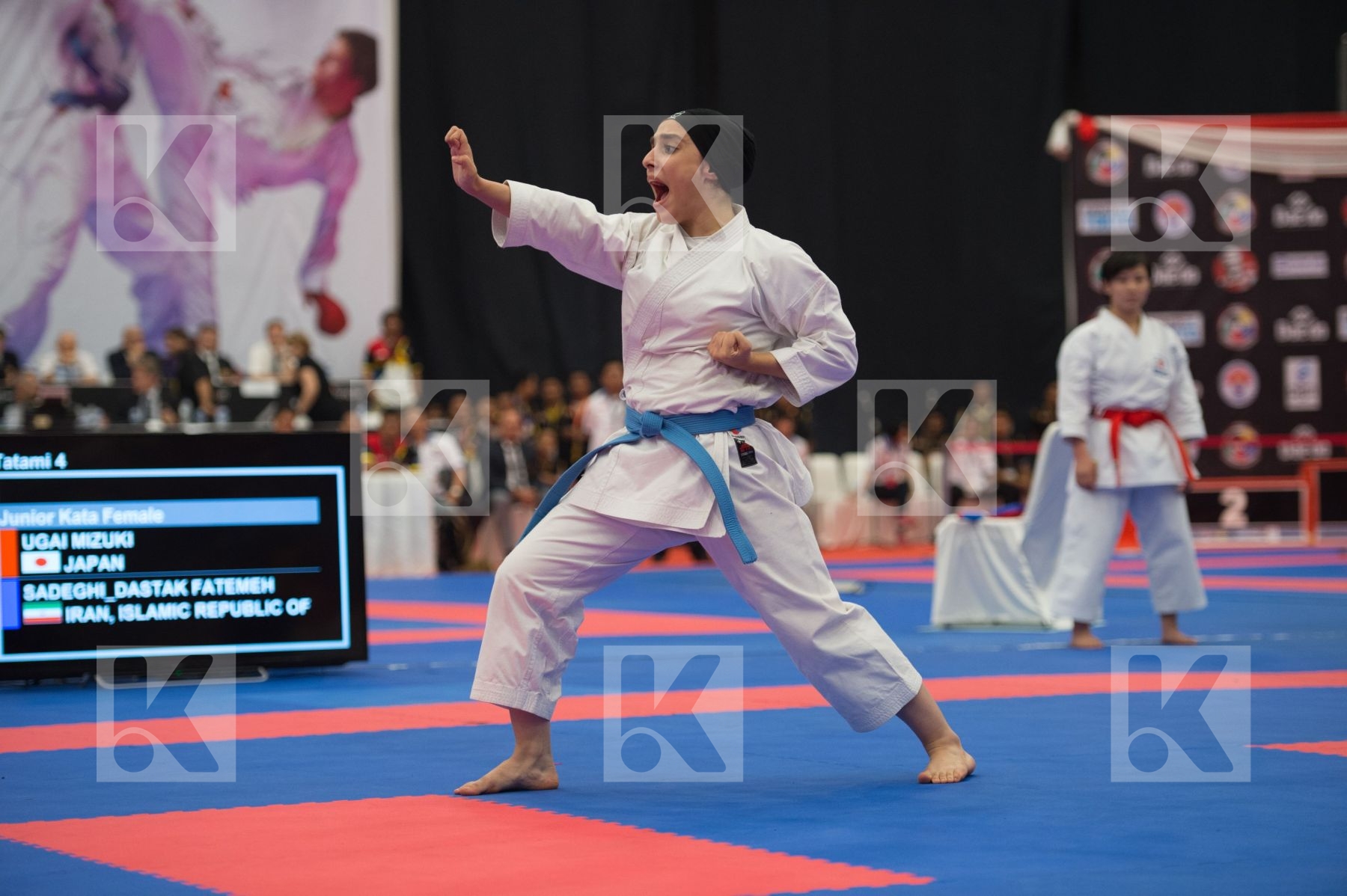 female Iran Islamic Republic Of Junior Kata Sadeghi Dastak Fatem