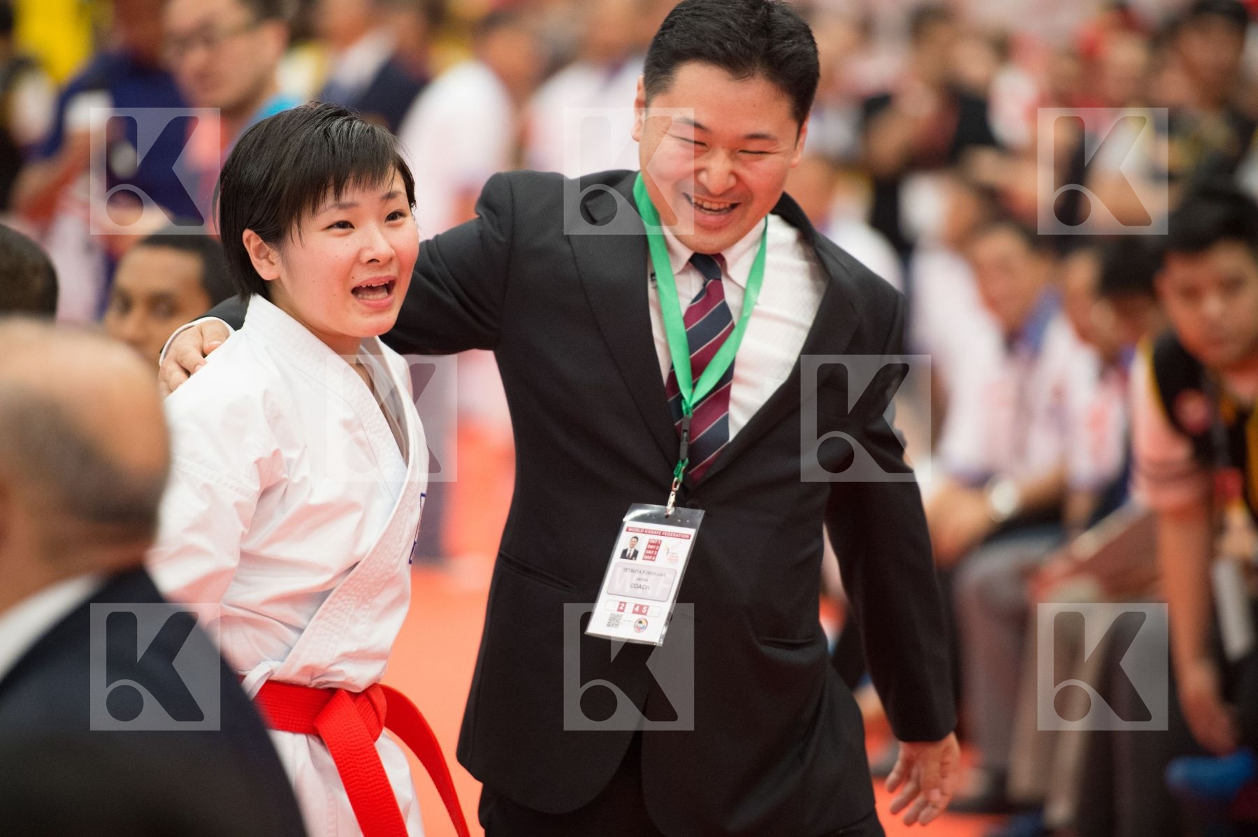 female Japan Junior Kata Ugai Mizuki