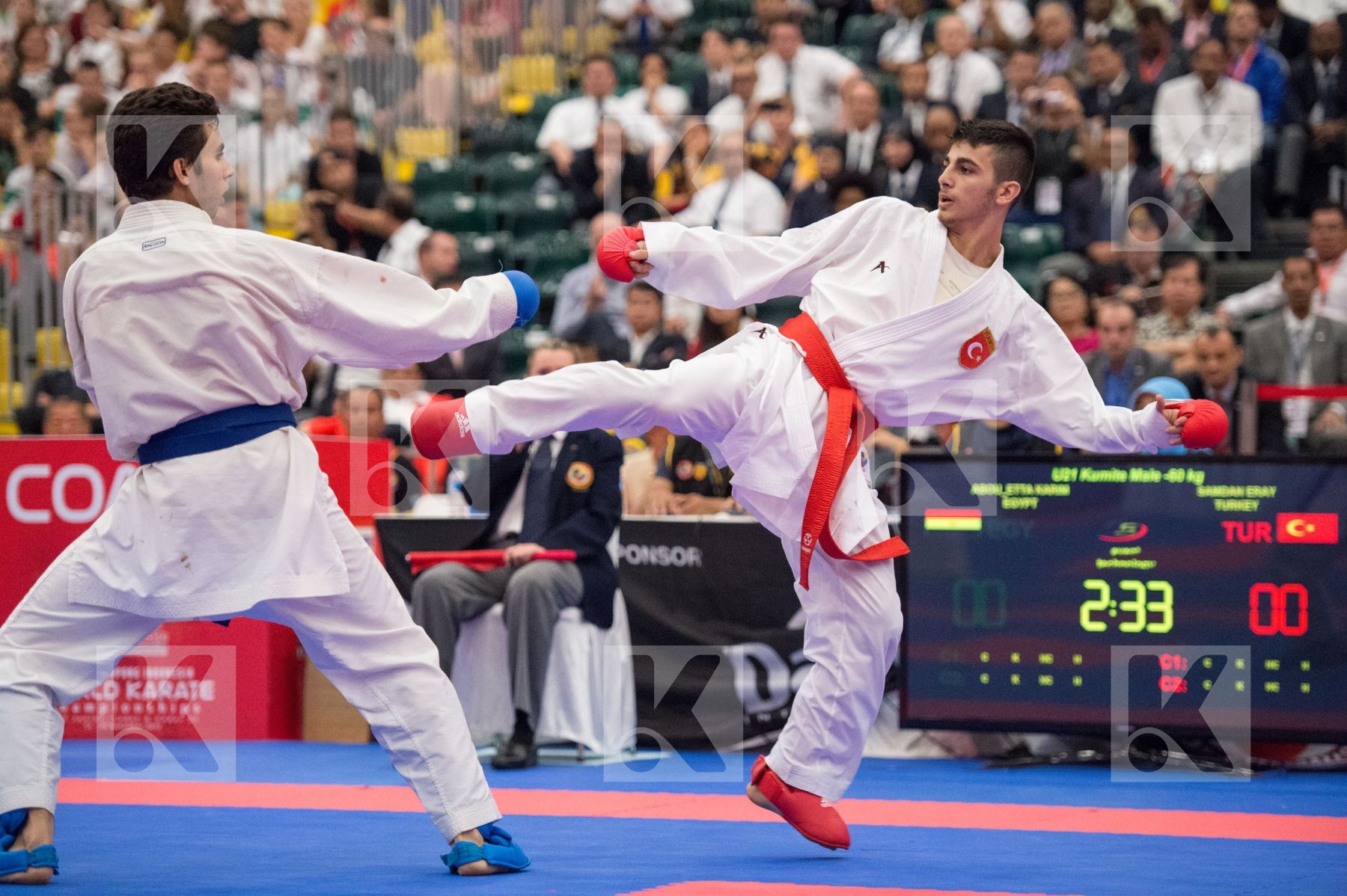 -60 kg Abou Etta Karim Arawaza Egypt Samdan Eray Turkey U21