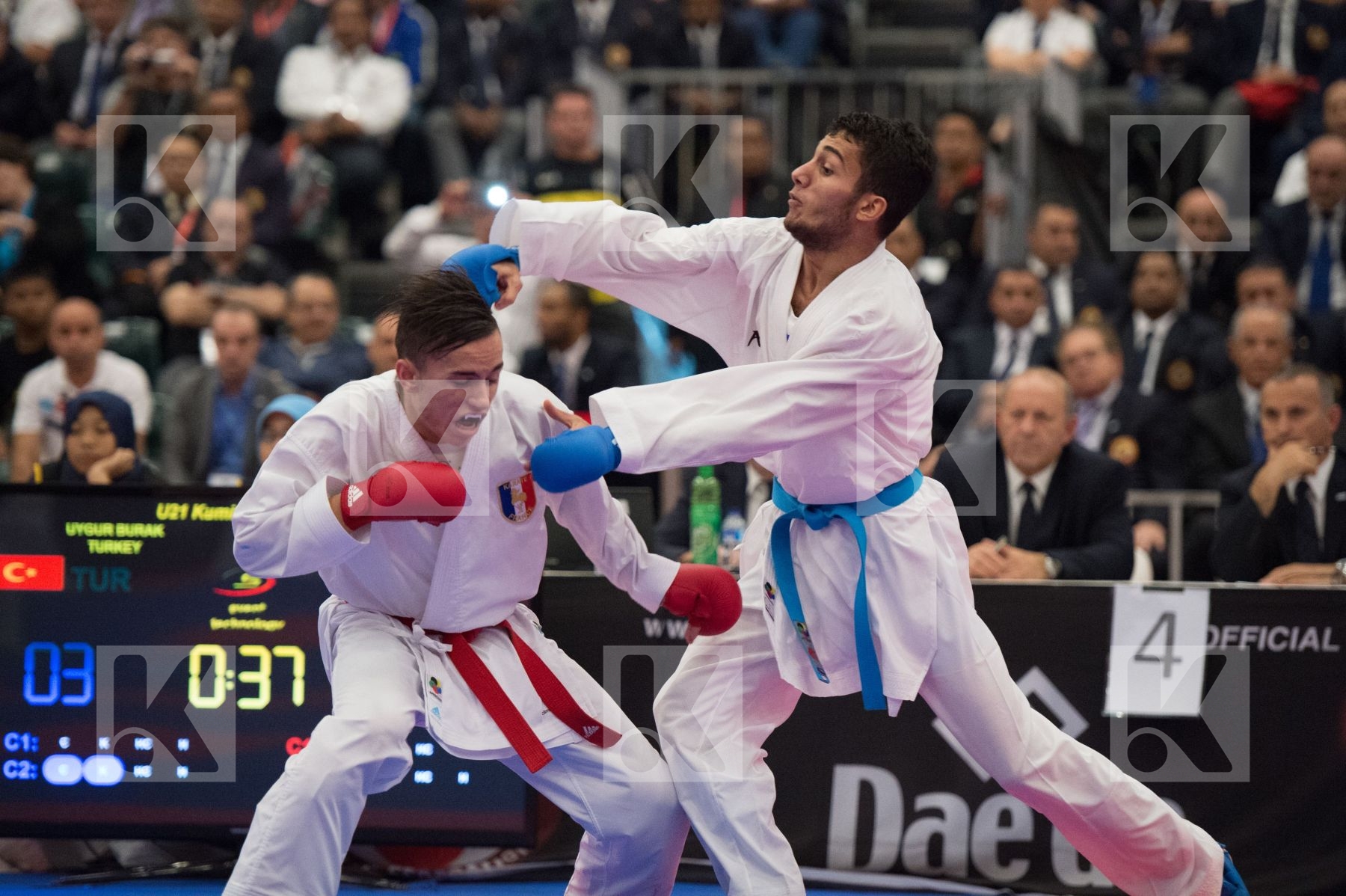 -67 kg Arawaza Da Costa Steven France Turkey U21 Uygur Burak