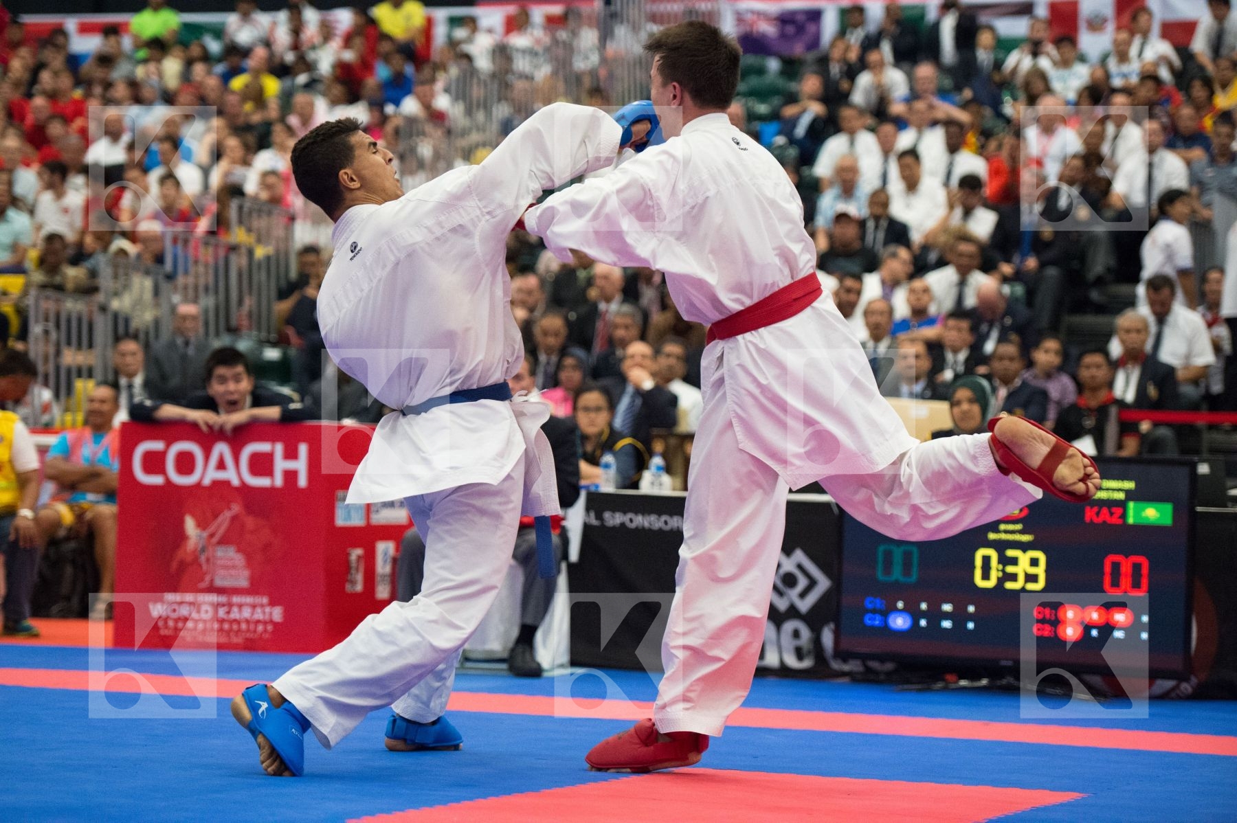 84+ kg Kazakhstan Morocco Ouchen Achraf U21 Ukmatov Dimash