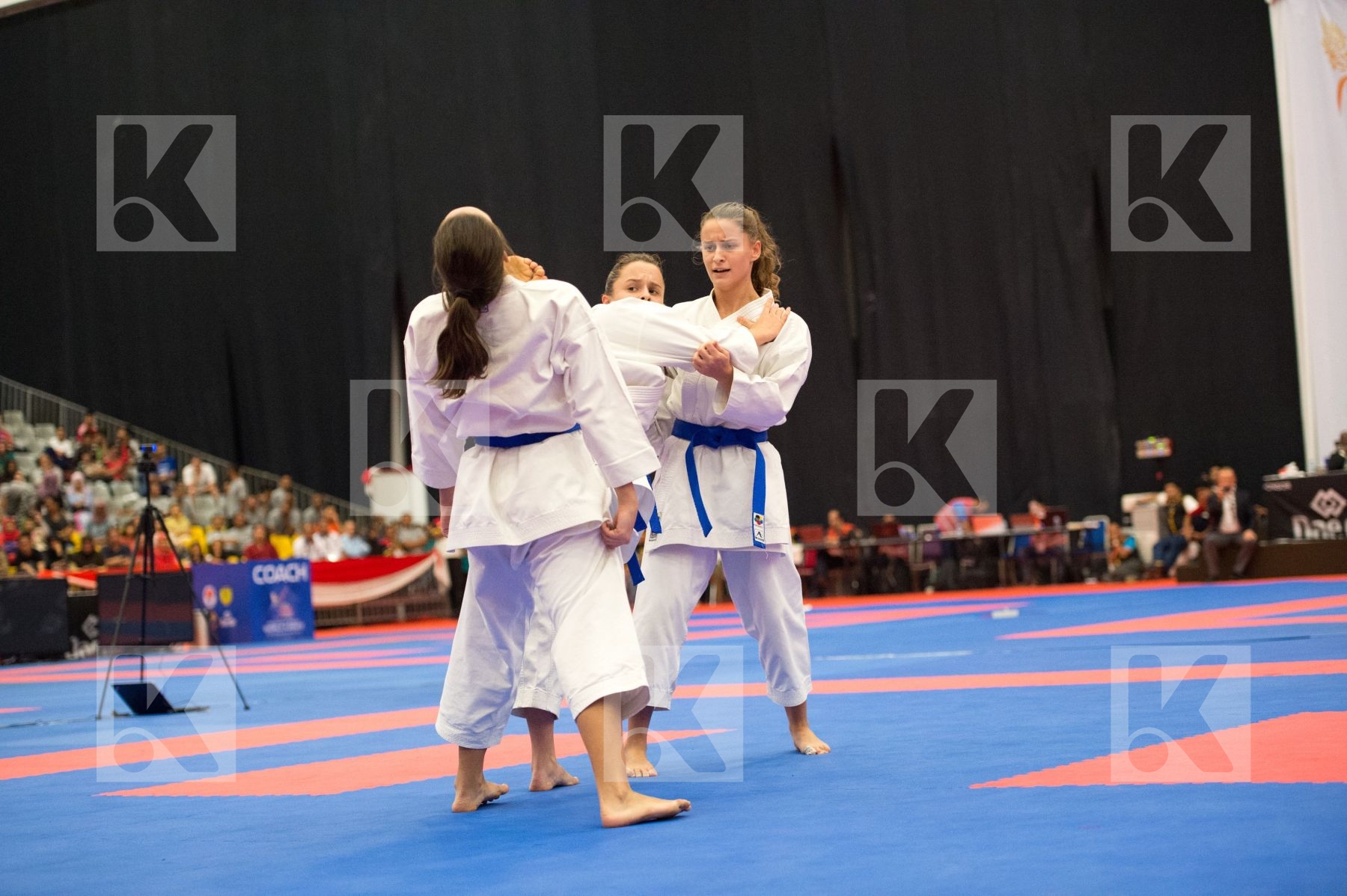 Arawaza cadet female Fyr Of Macedonia Junior Kata team
